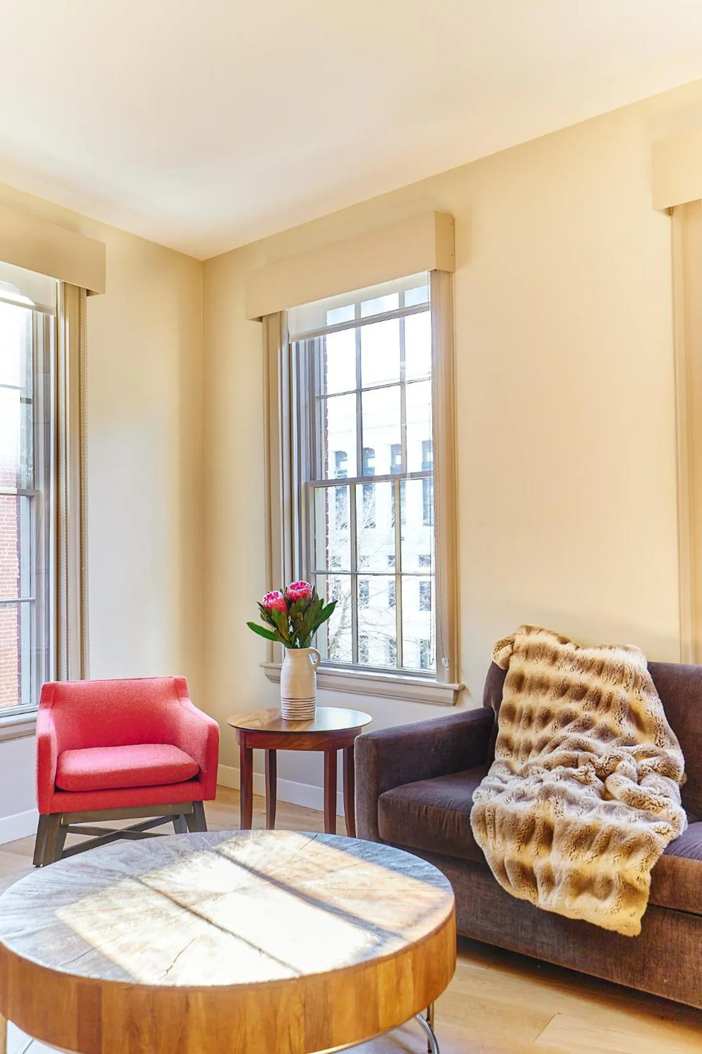 Living room in The Docent's Collection