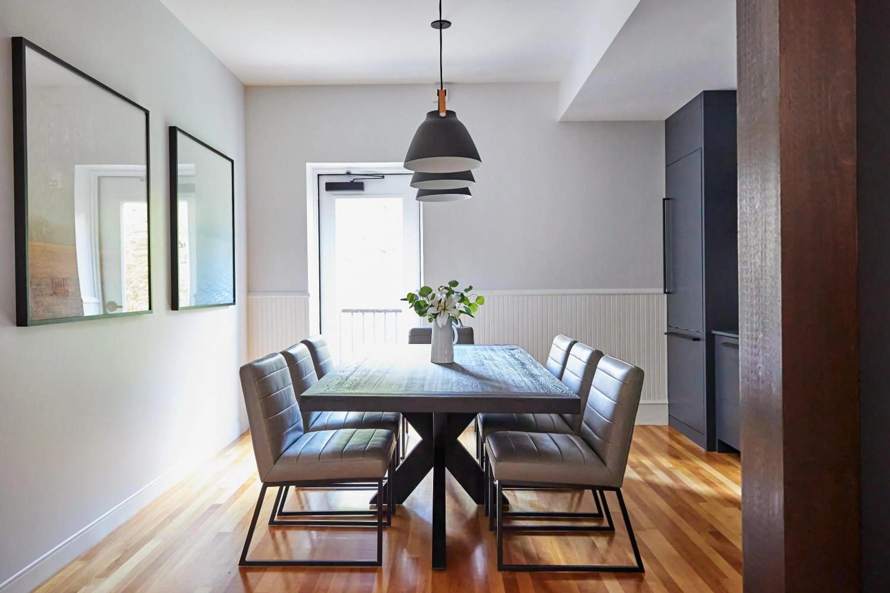 Dining area in The Docent's Collection