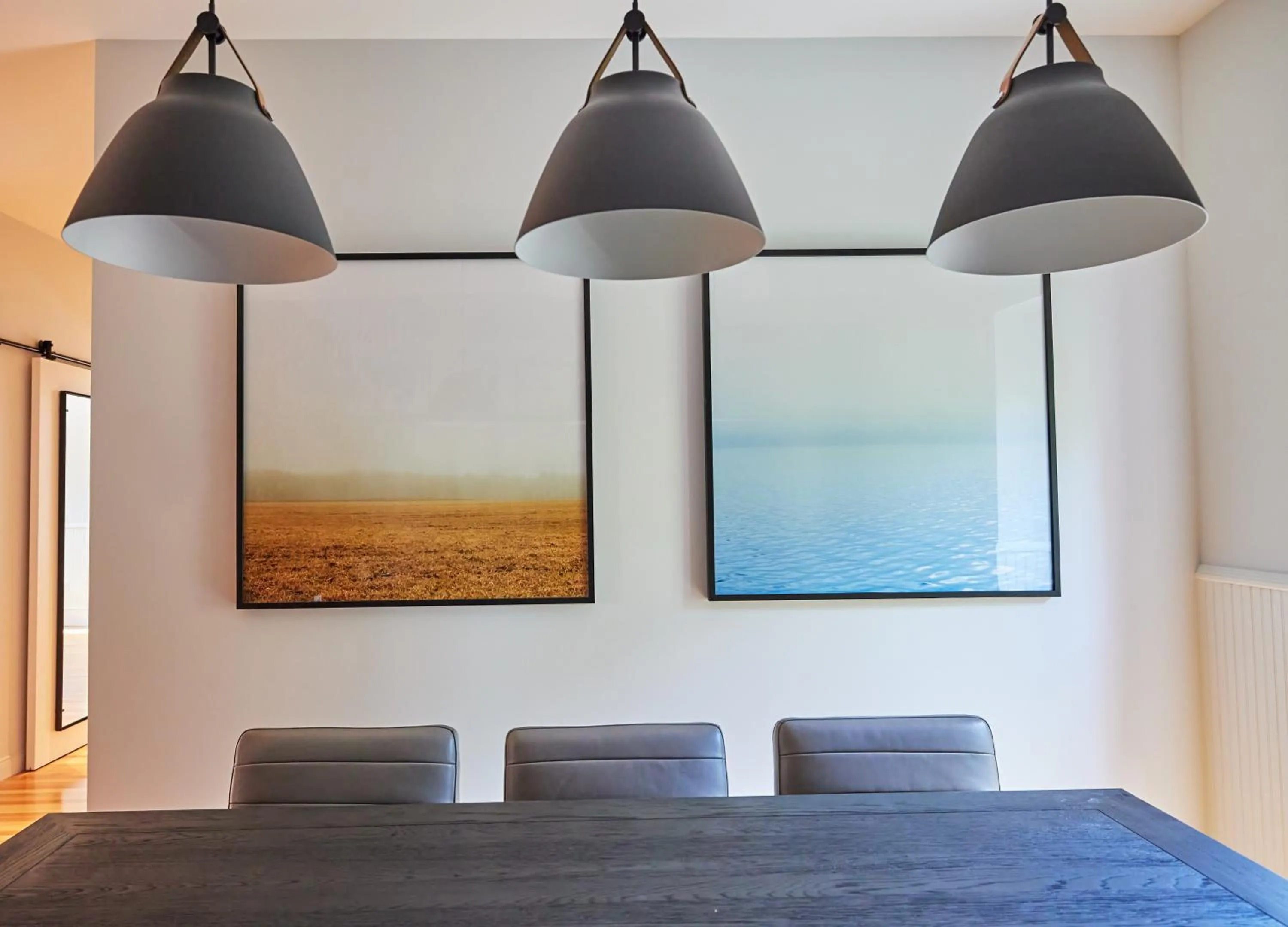 Dining area, Bed in The Docent's Collection
