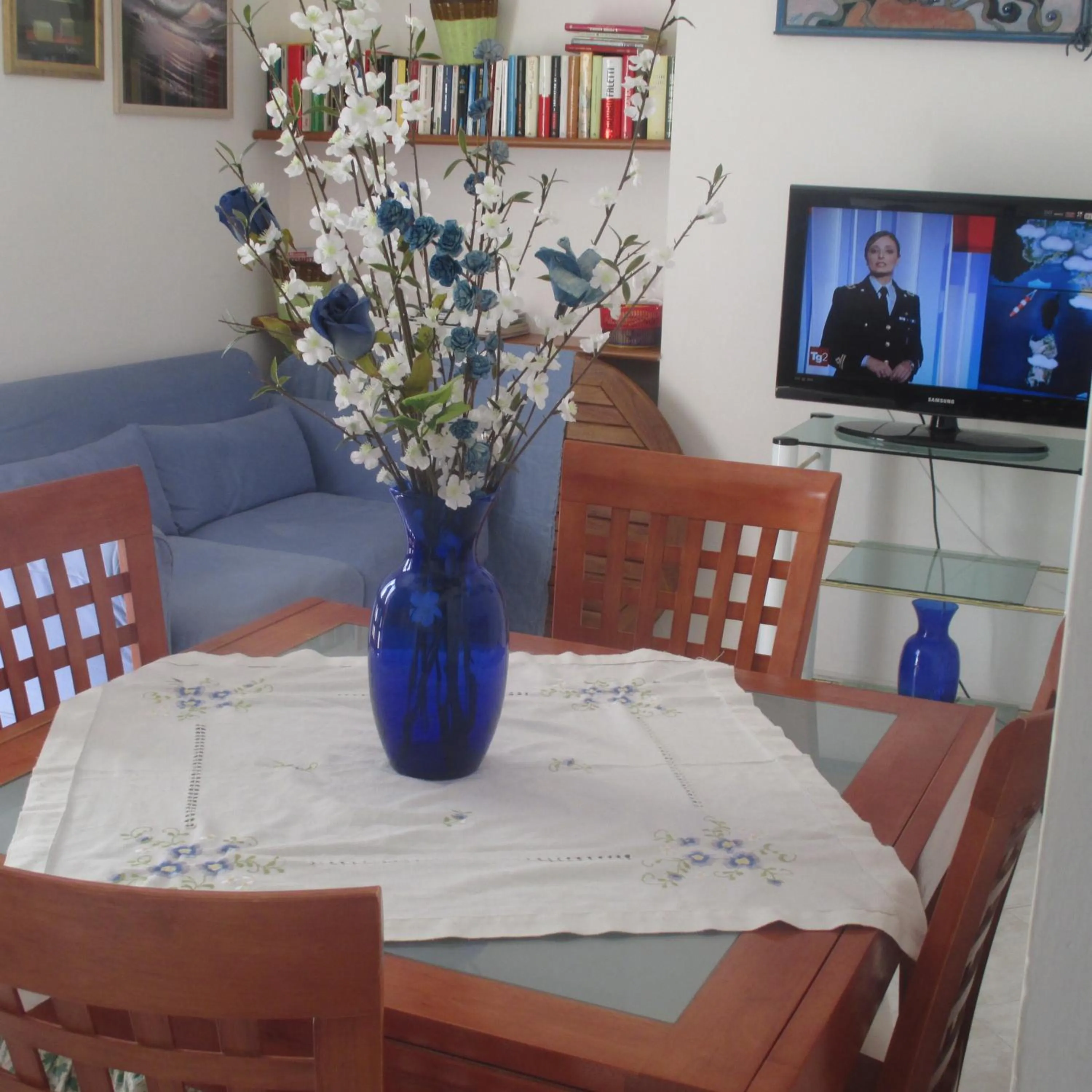 TV and multimedia in Residence Le Rose