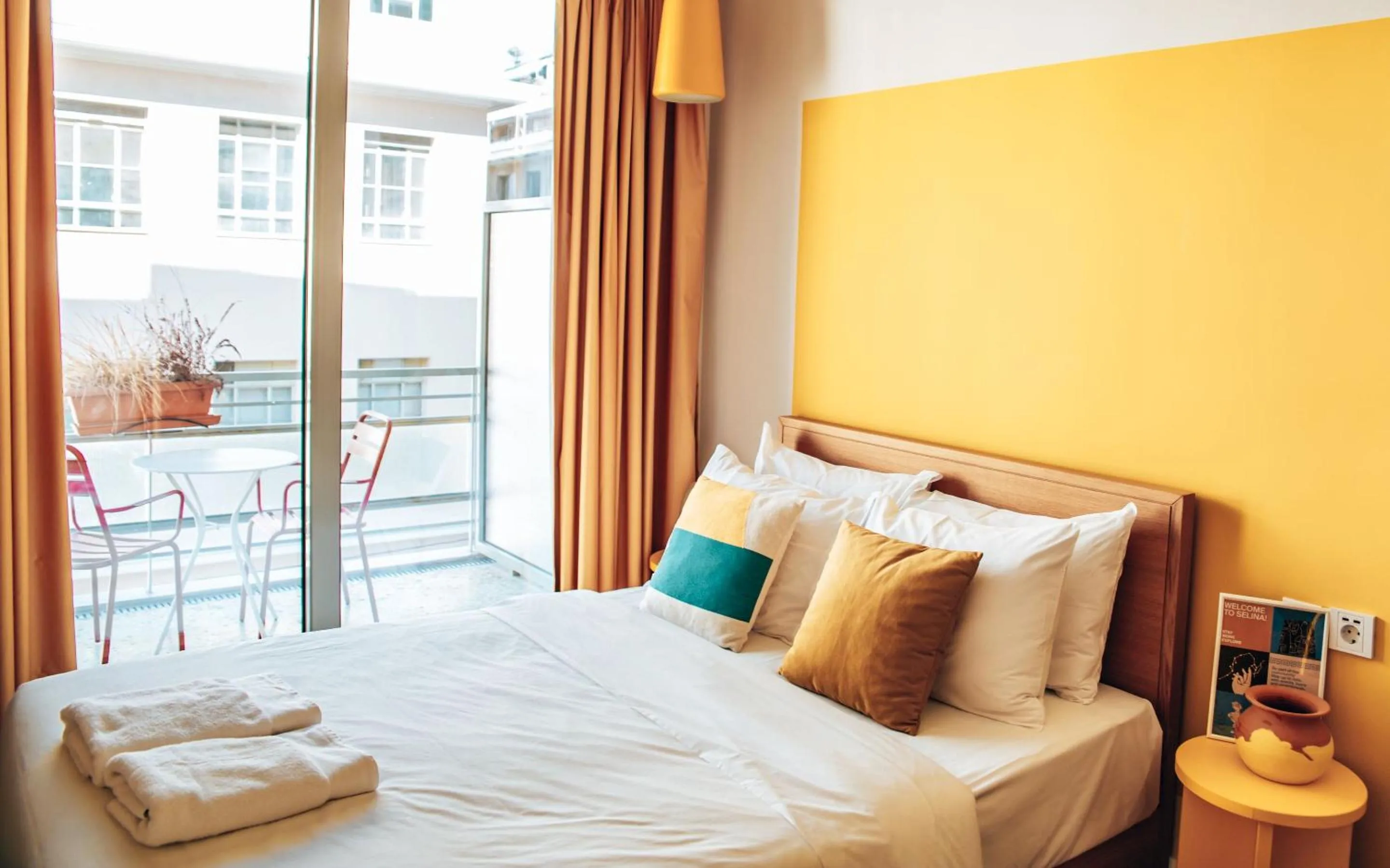 Bedroom in Selina Athens Theatrou