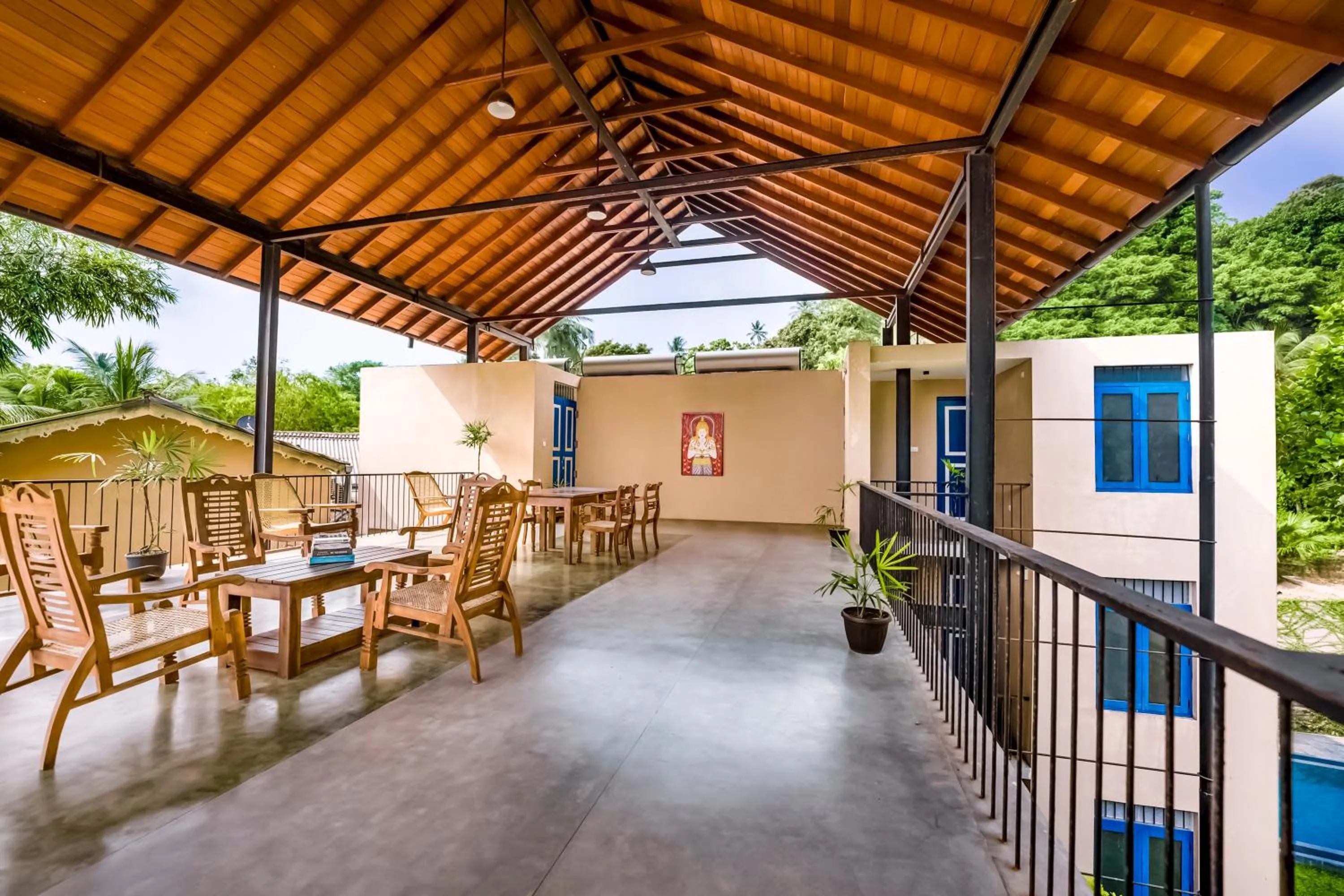 Seating area in Urchin Unawatuna