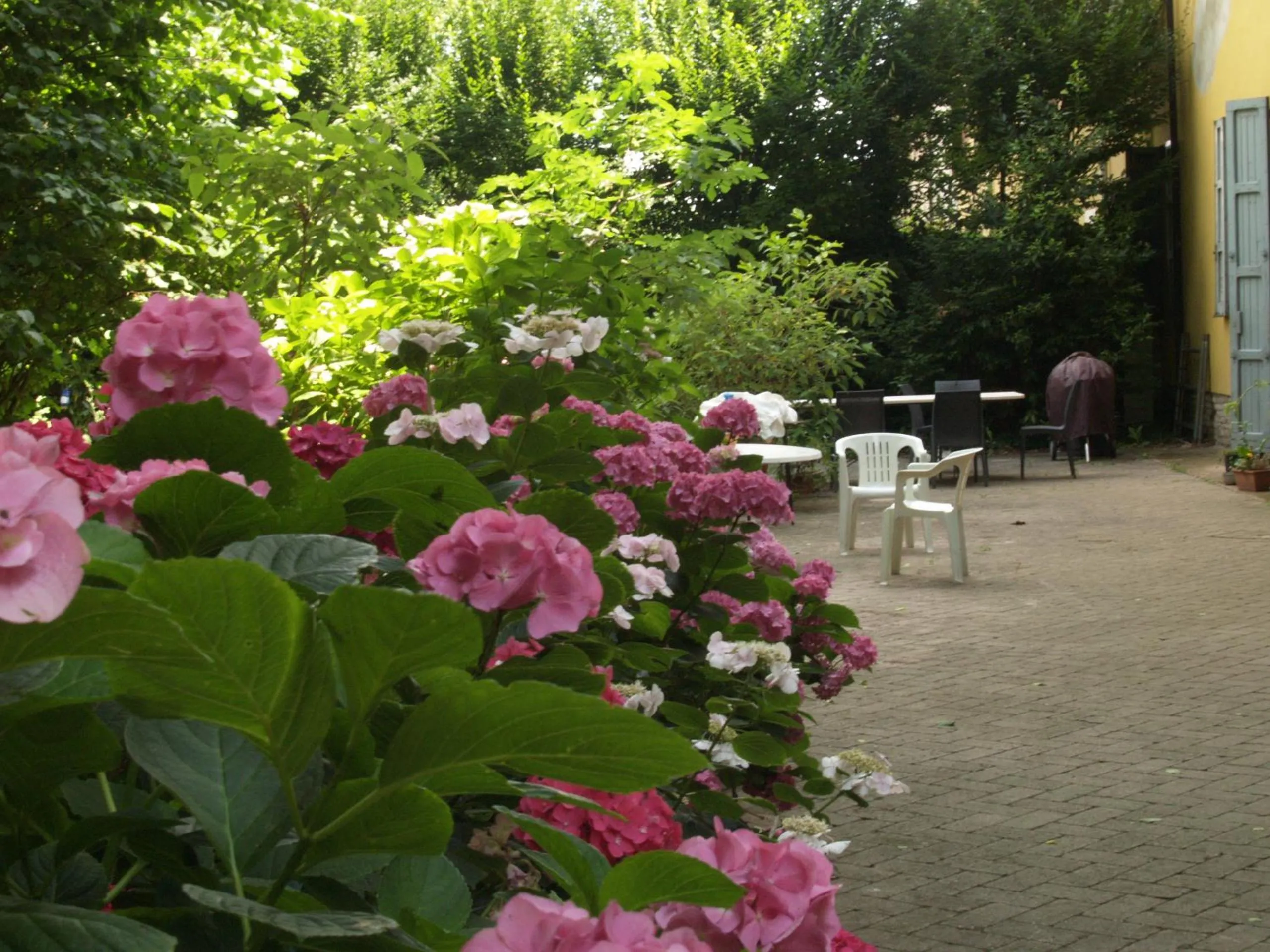 Patio in Villa Ghia Appartamento