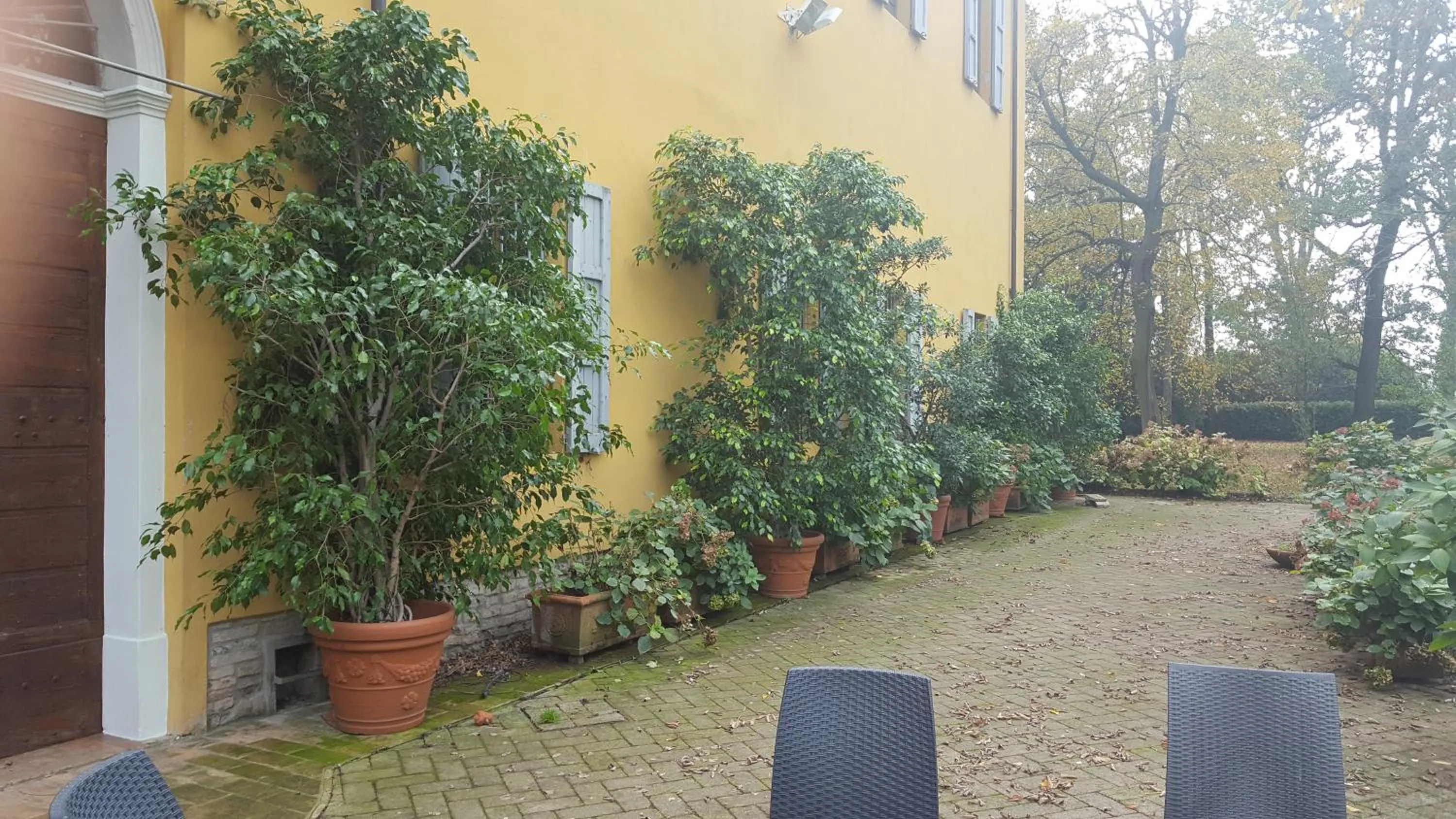 Patio in Villa Ghia Appartamento