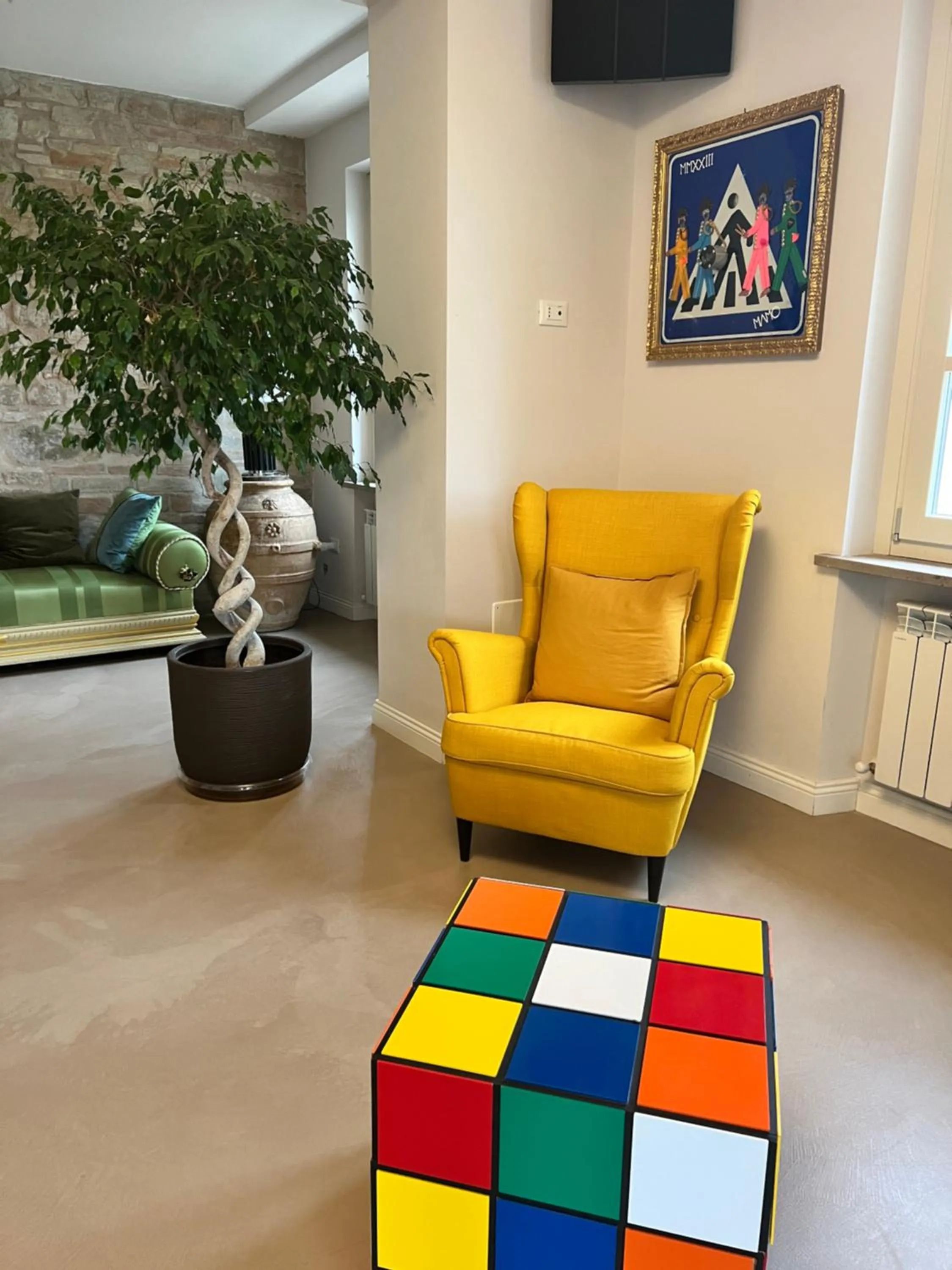 Lobby or reception in CorteViva Boutique B&B