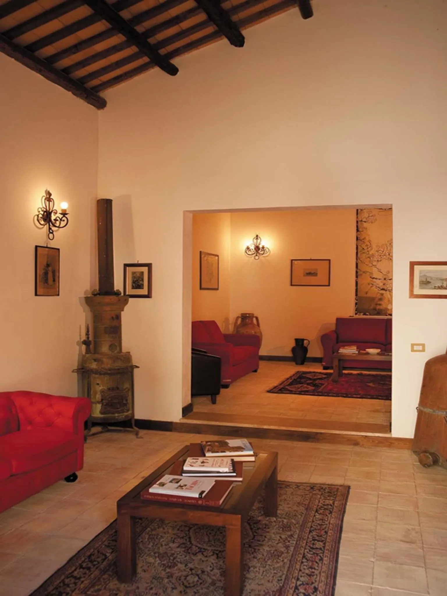 Lobby or reception in Agriturismo Sirignano Wine Resort