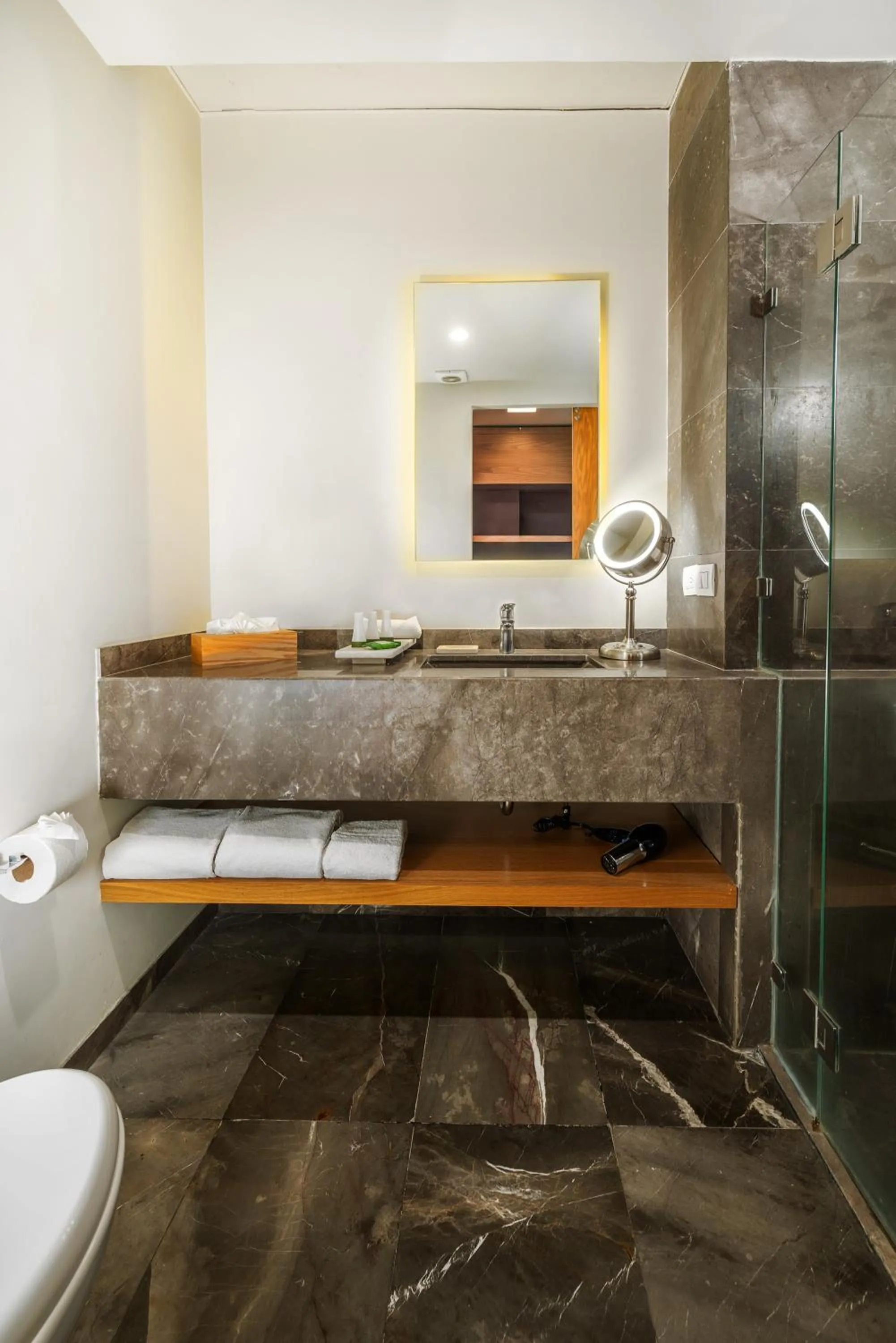 Bathroom in Hotel México Plaza Querétaro