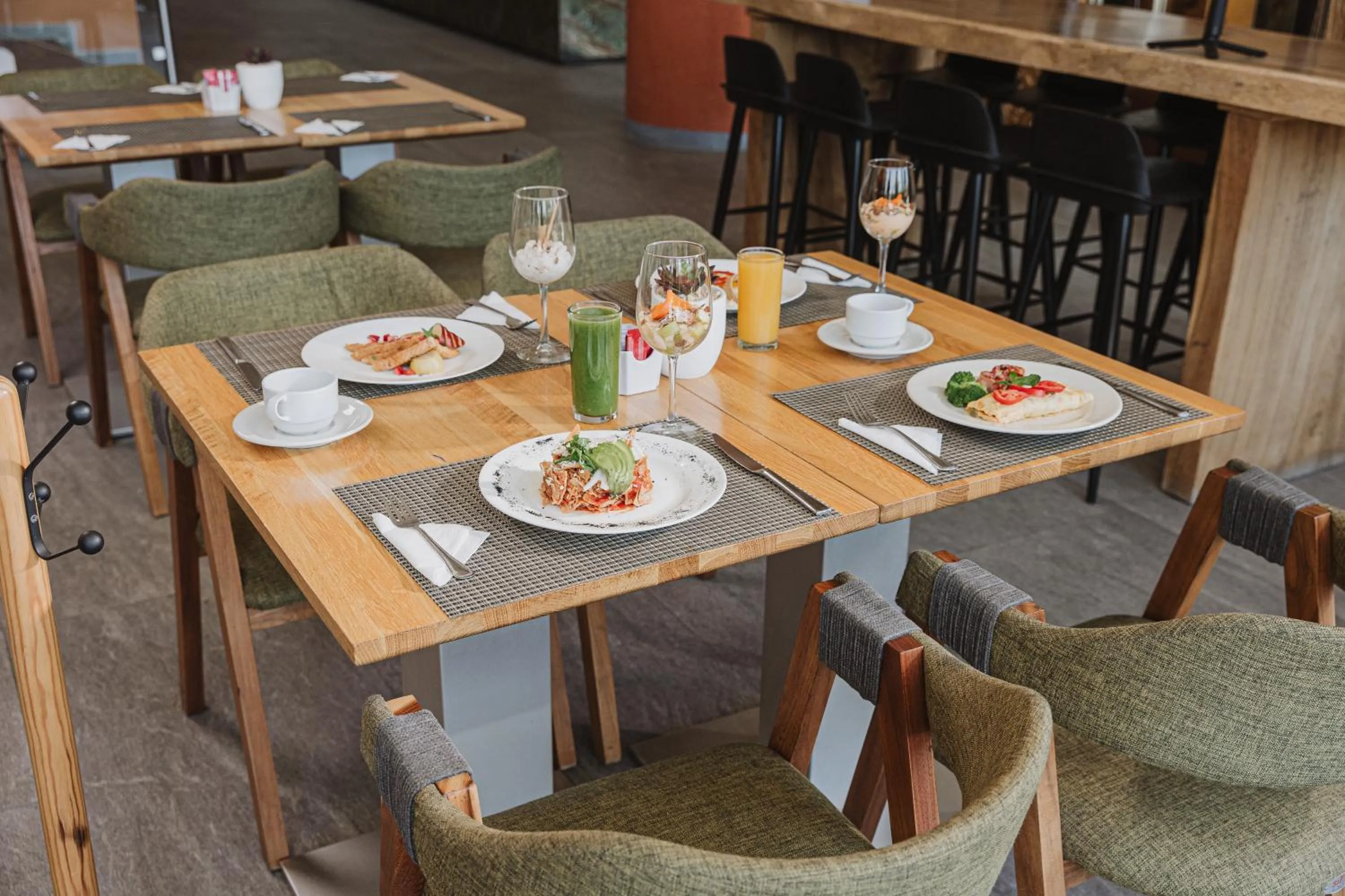 Breakfast in Hotel México Plaza Querétaro