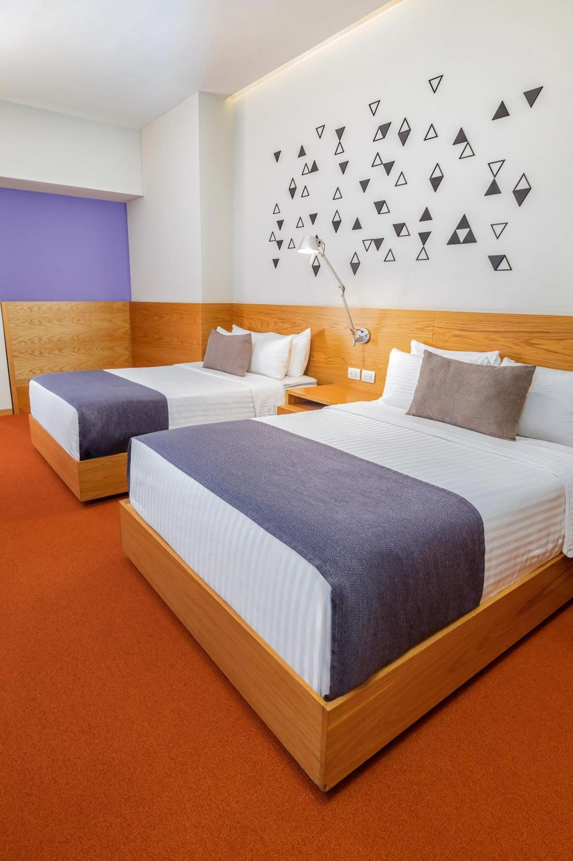 Bedroom, Bed in Hotel México Plaza Querétaro