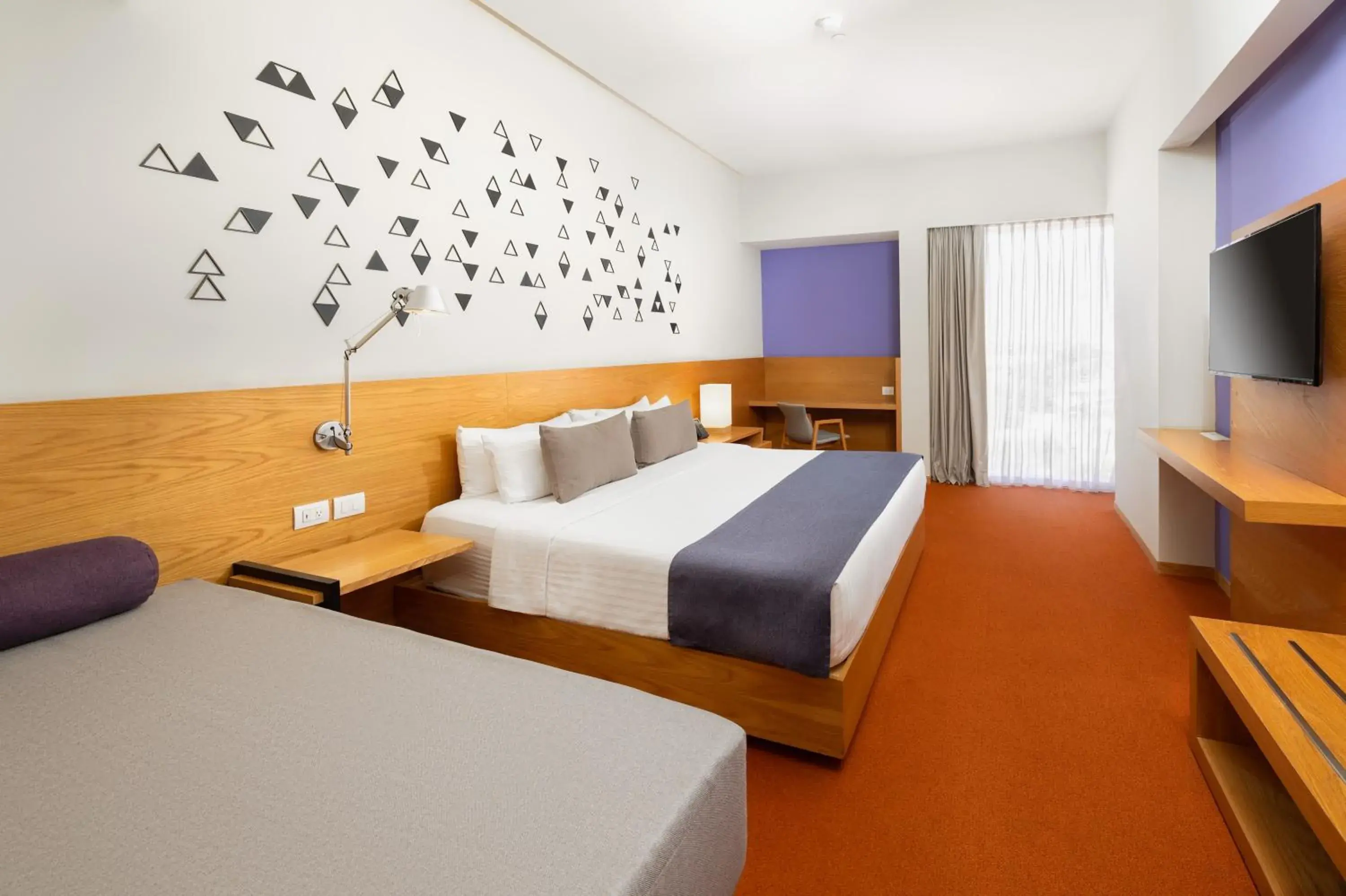 Bedroom, Bed in Hotel México Plaza Querétaro Bedroom, Bed in Hotel México Plaza Querétaro