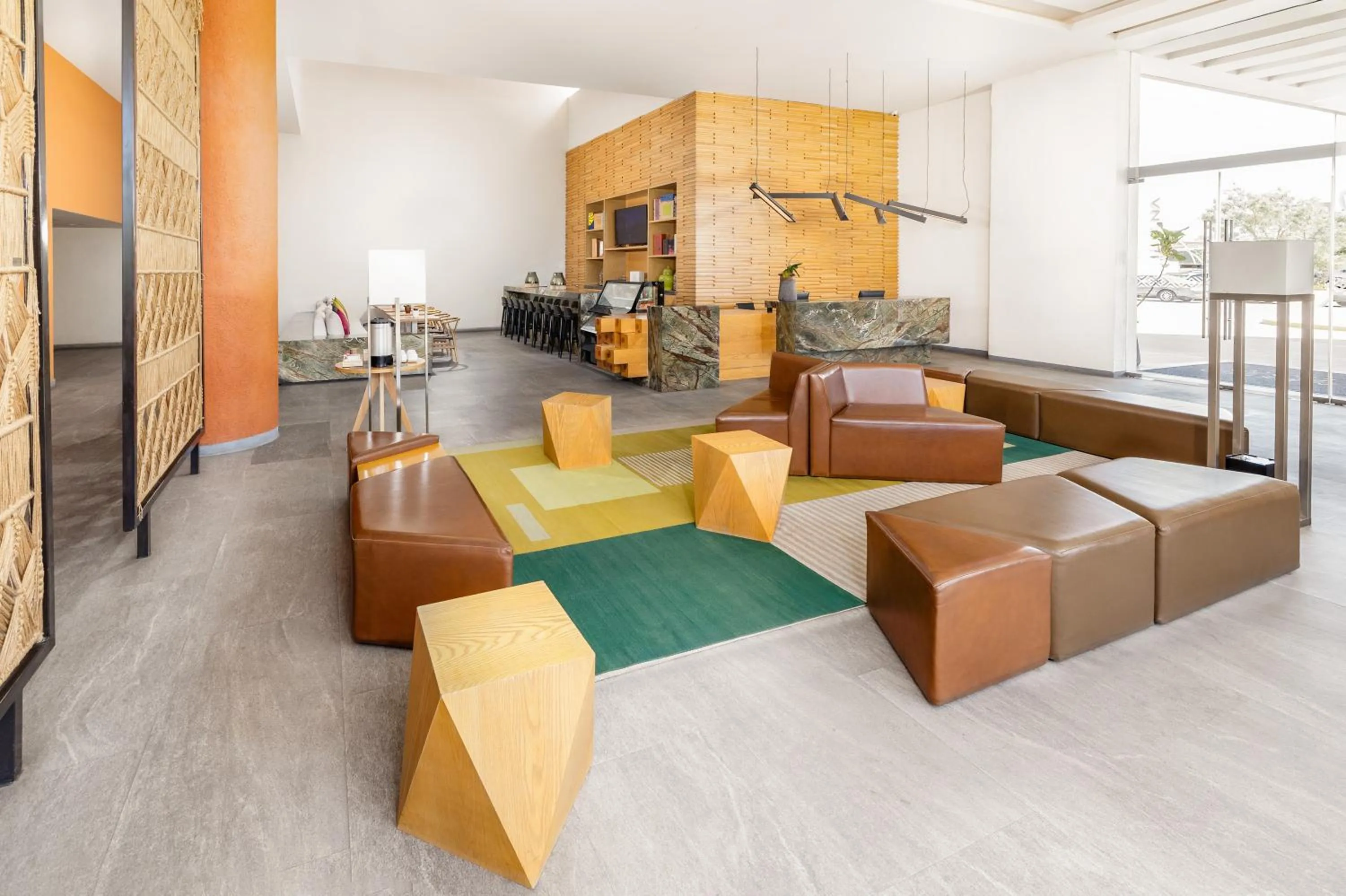 Lobby or reception in Hotel México Plaza Querétaro