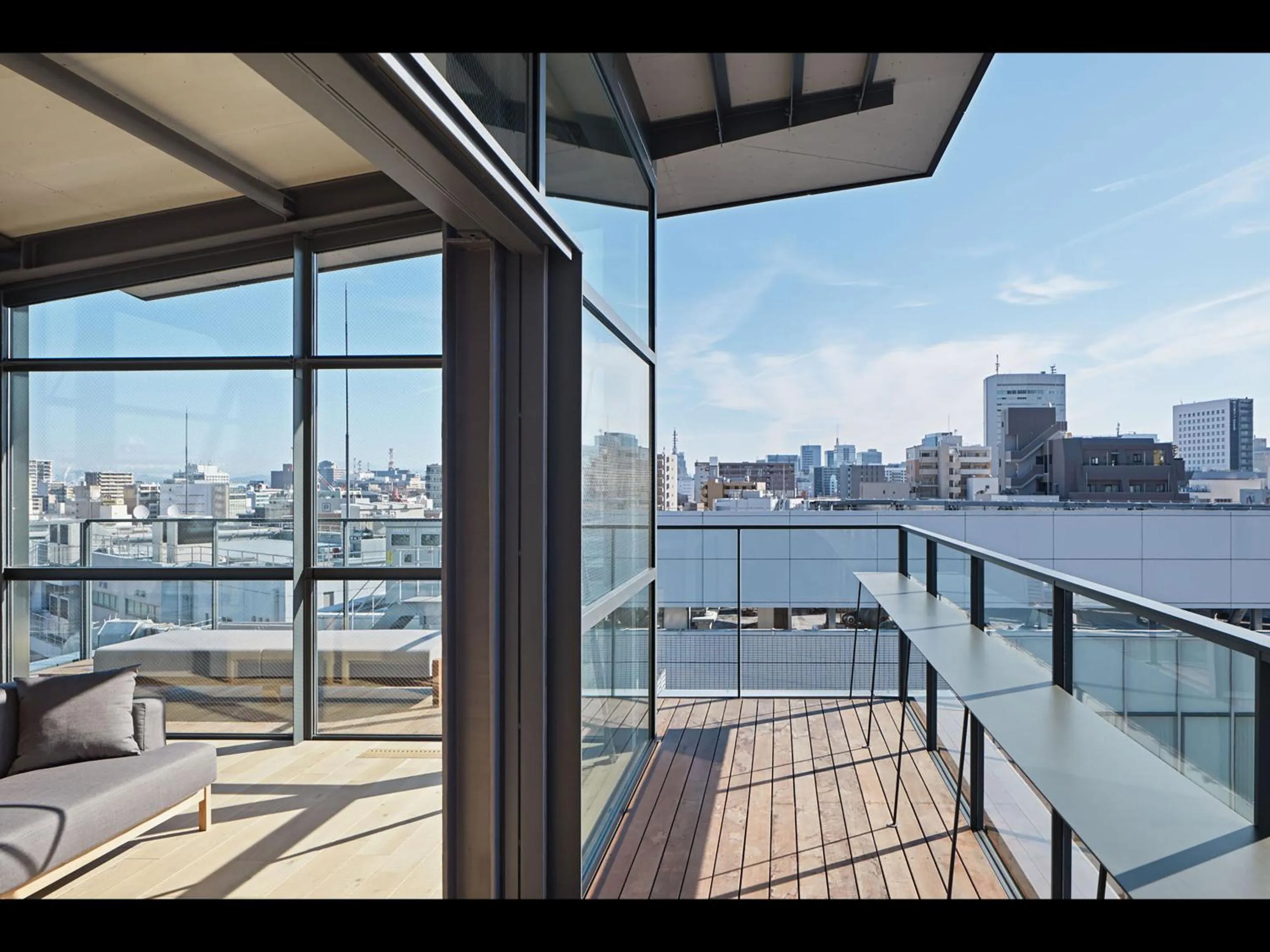Balcony/Terrace in 9h nine hours Nagoya station