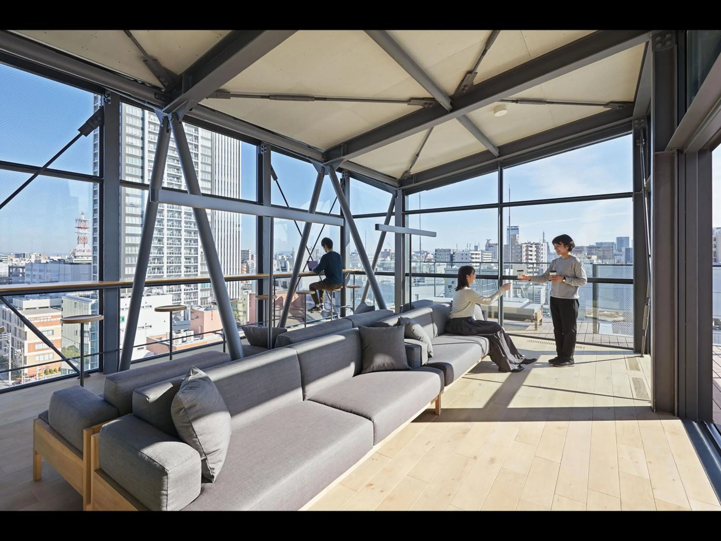 Balcony/Terrace in 9h nine hours Nagoya station