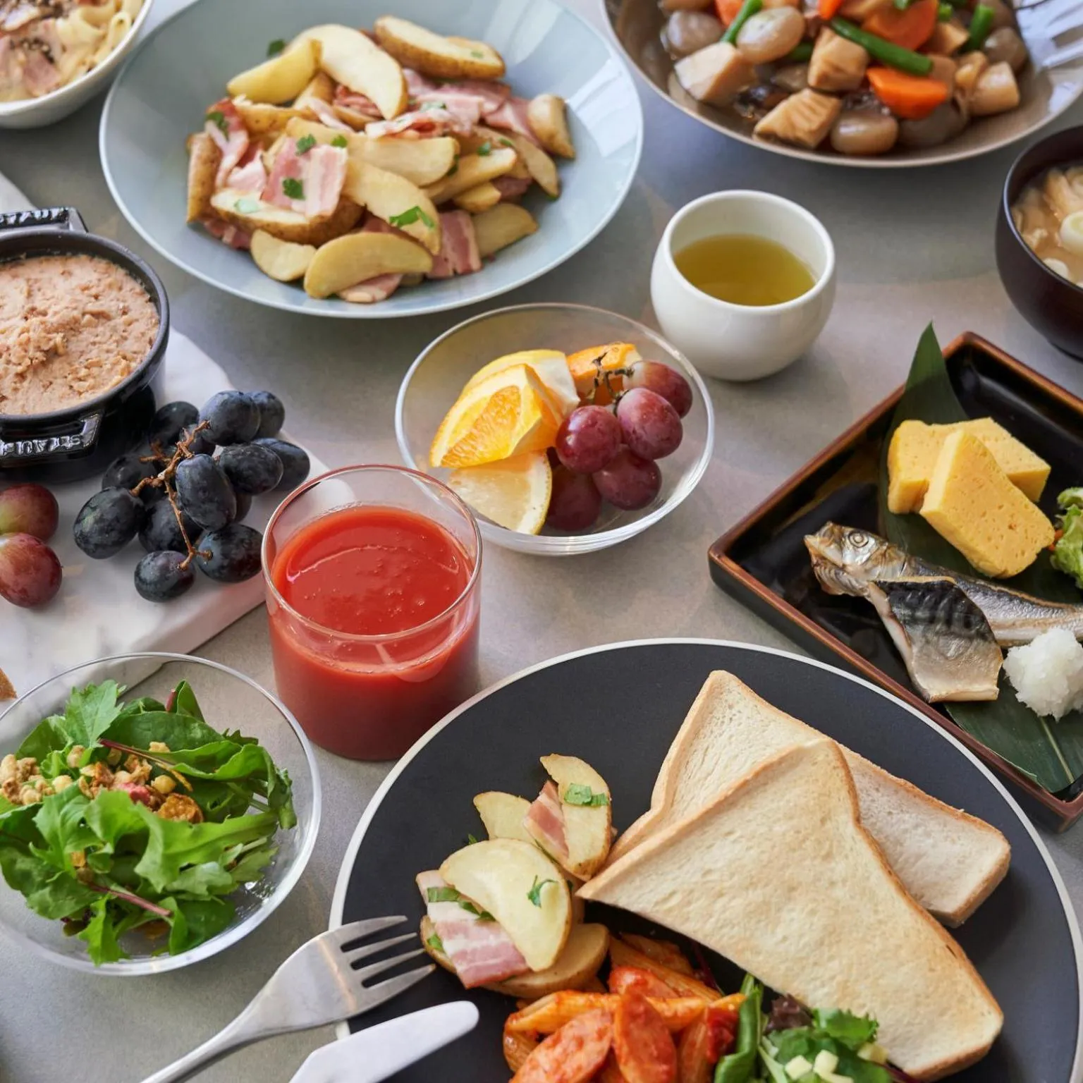 Breakfast in Vessel Inn Keisei Tsudanuma Ekimae