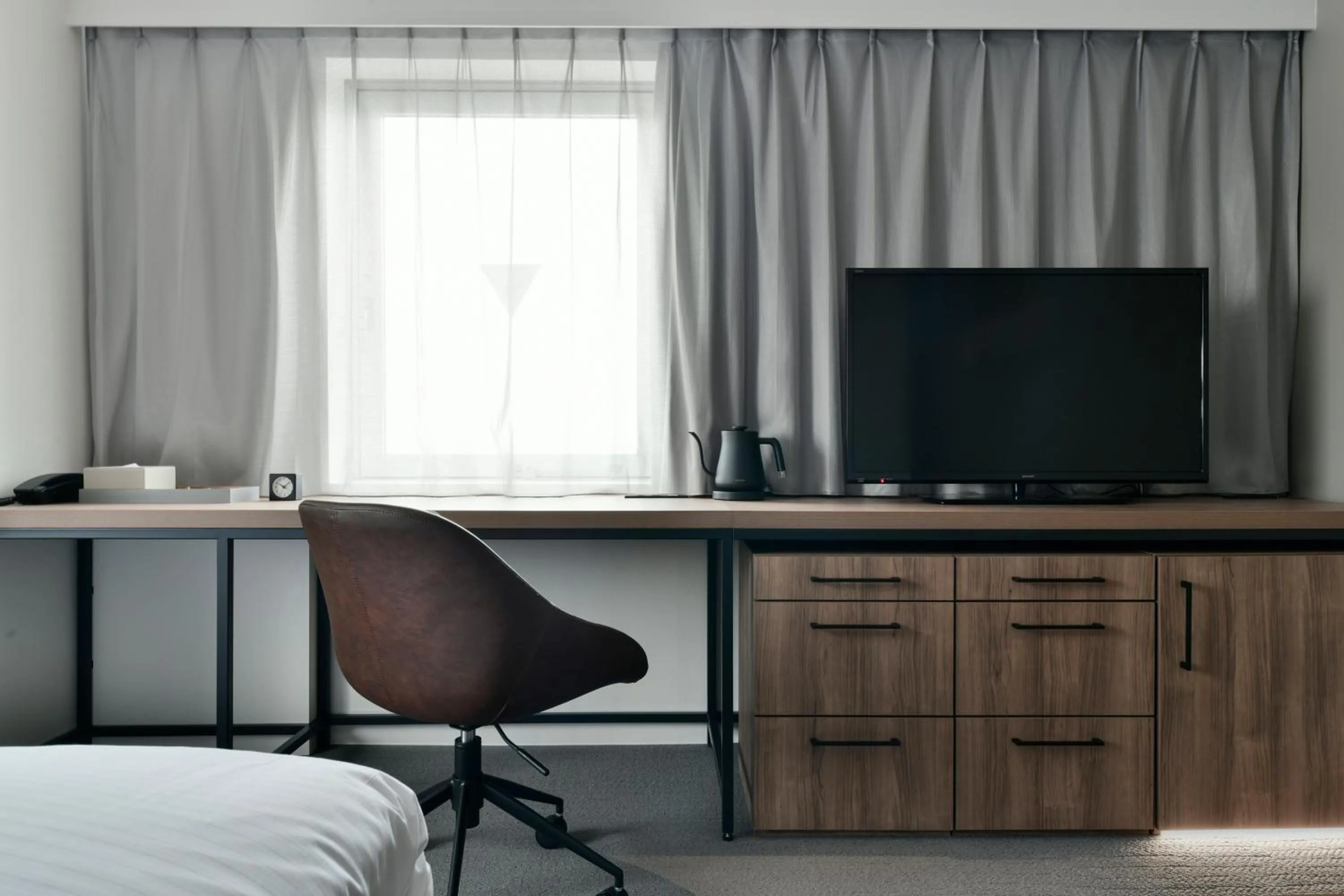 Bed in Vessel Inn Keisei Tsudanuma Ekimae