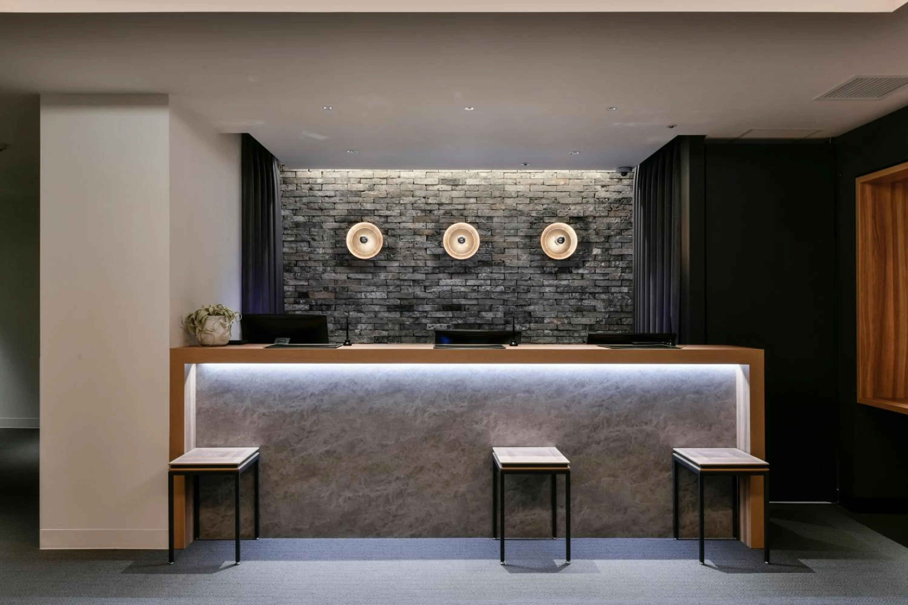 Lobby or reception in Vessel Inn Keisei Tsudanuma Ekimae