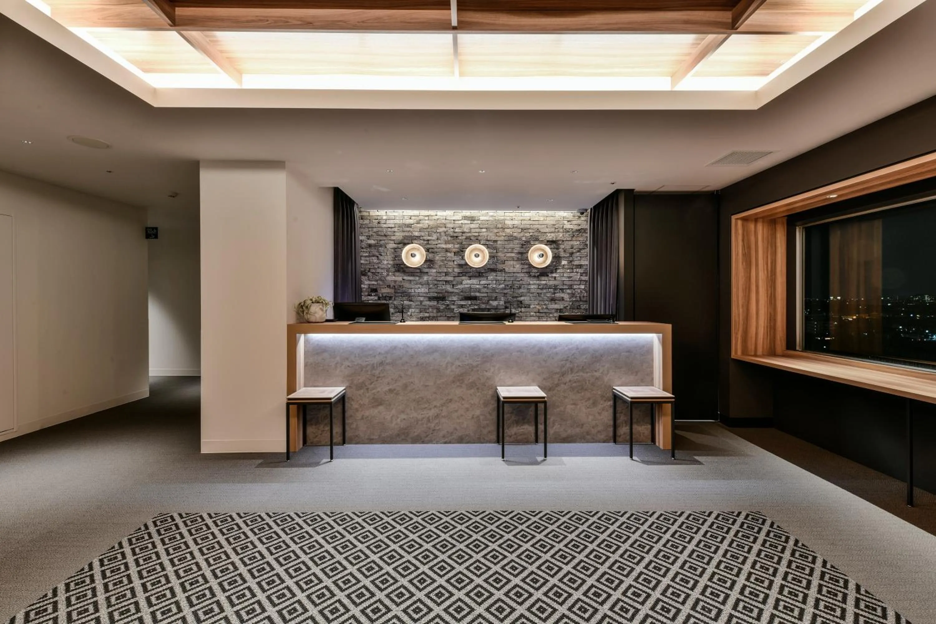 Lobby or reception in Vessel Inn Keisei Tsudanuma Ekimae