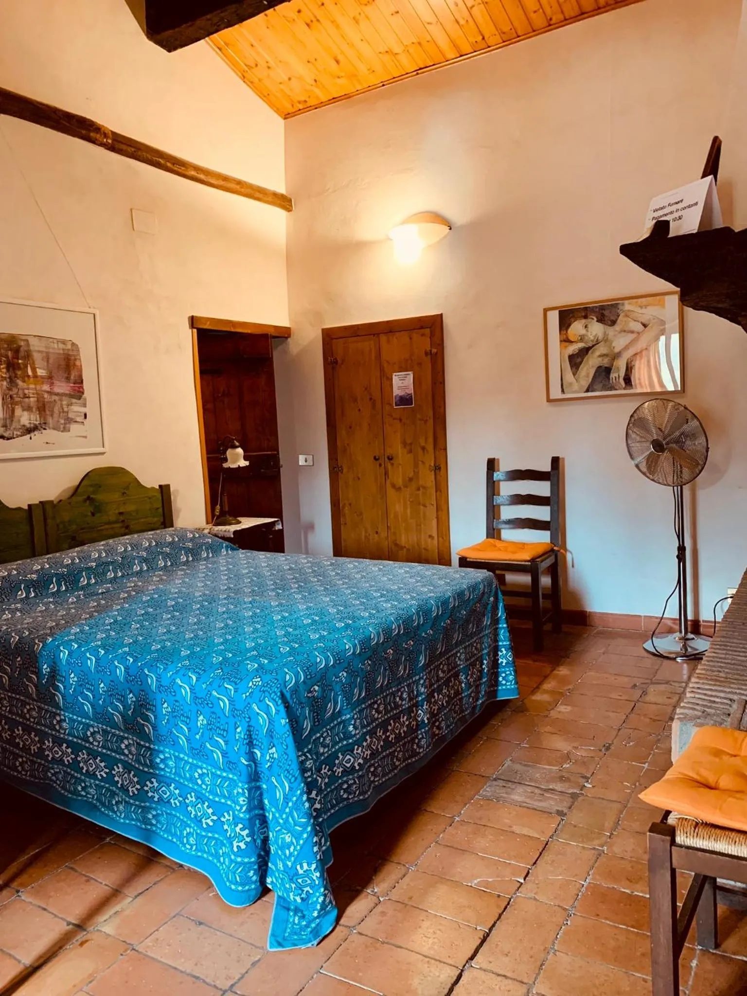 Bed in Podere Pinzicalari