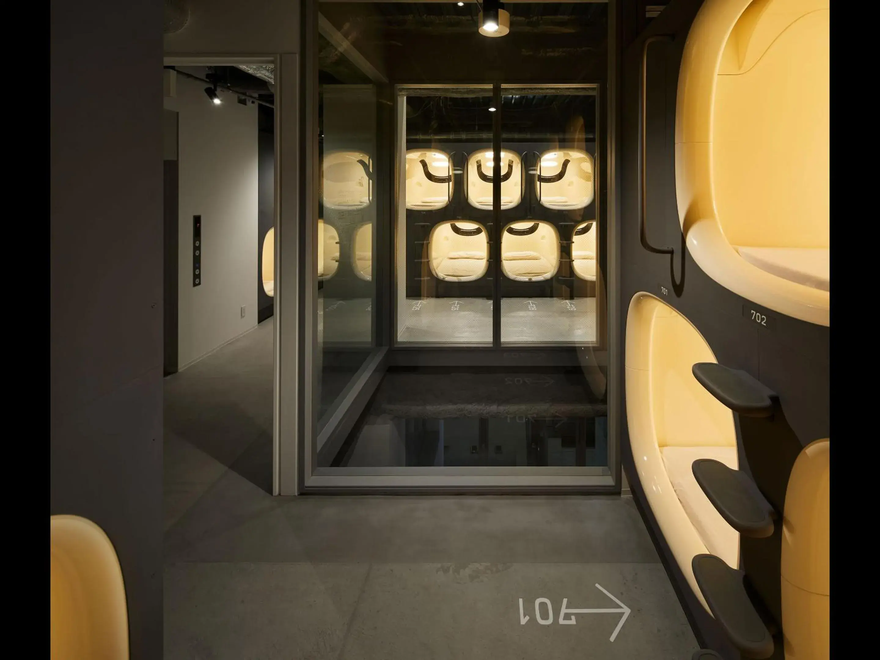 Photo of the whole room in 9h nine hours Hamamatsucho Photo of the whole room in 9h nine hours Hamamatsucho