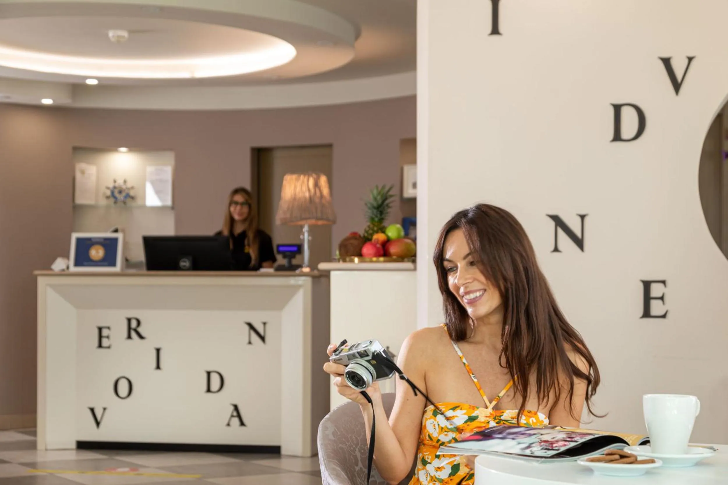 Lobby or reception in Nero D'Avorio Aparthotel & SPA