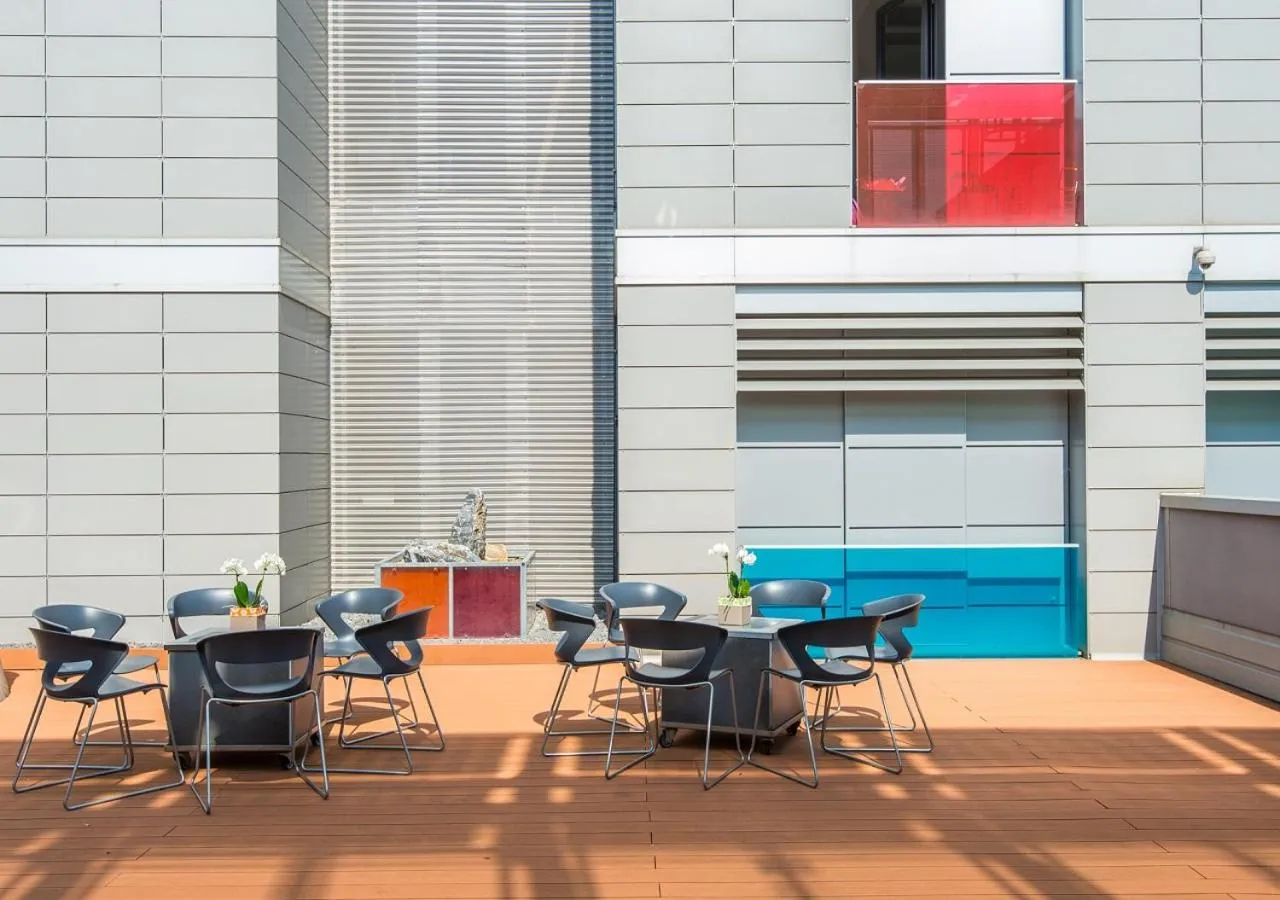 Patio in Camplus Bononia Casa per Ferie