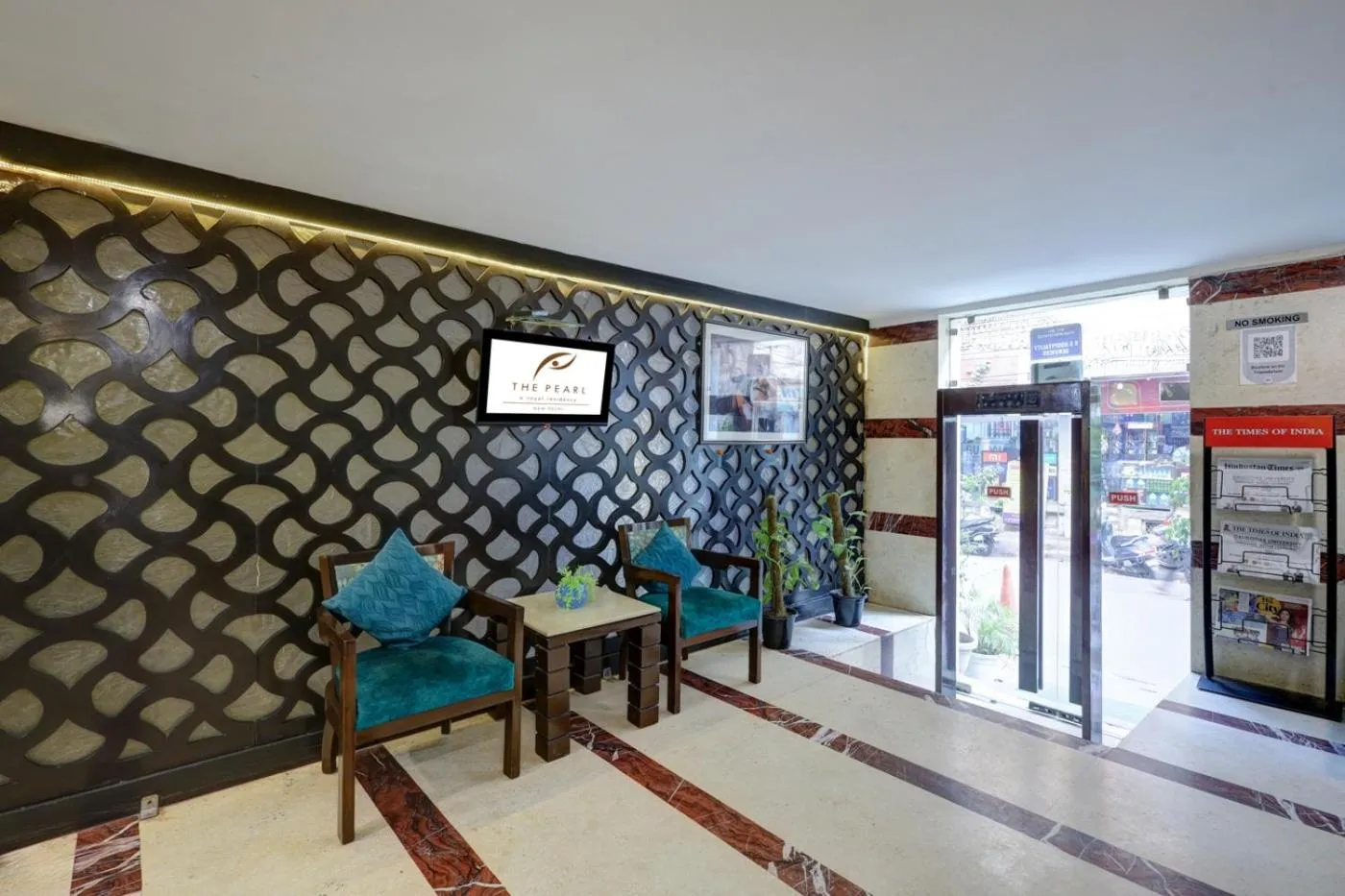 Lobby or reception in The Pearl- A Royal Residency