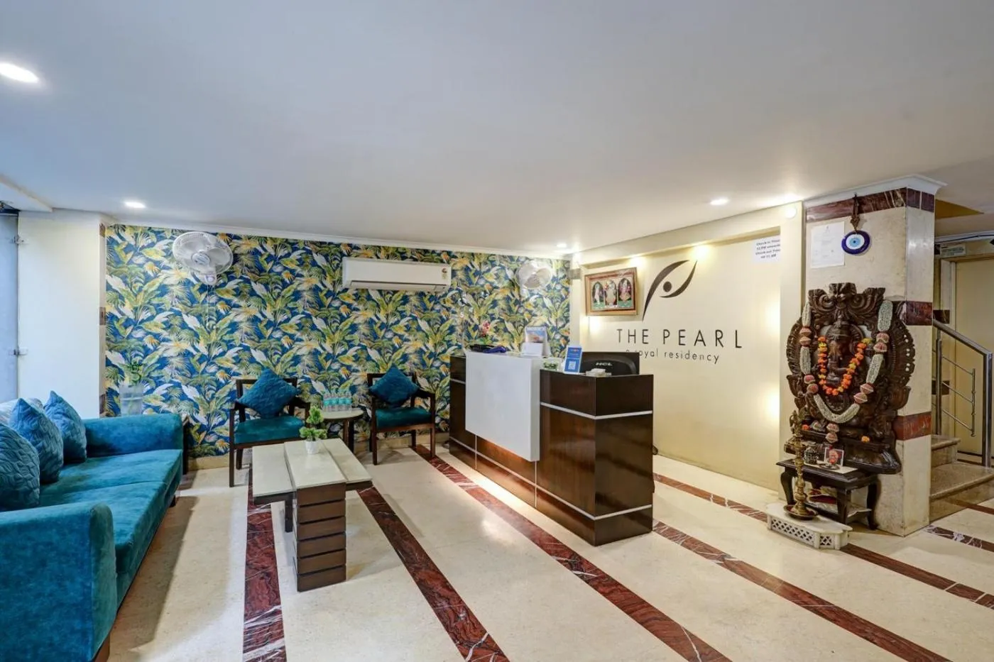 Lobby or reception in The Pearl- A Royal Residency