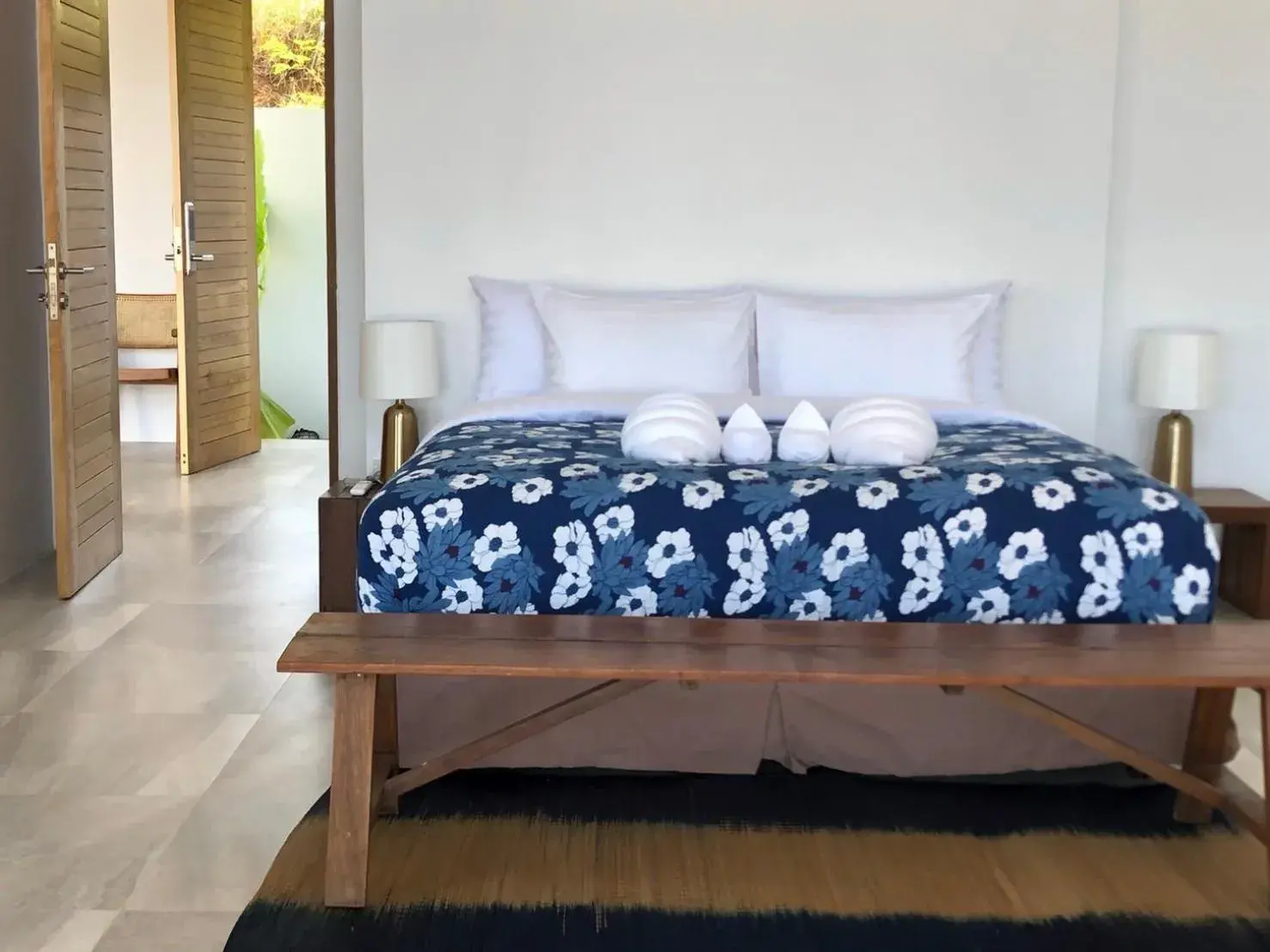 Bed in Little Moon Villa Bed in Little Moon Villa