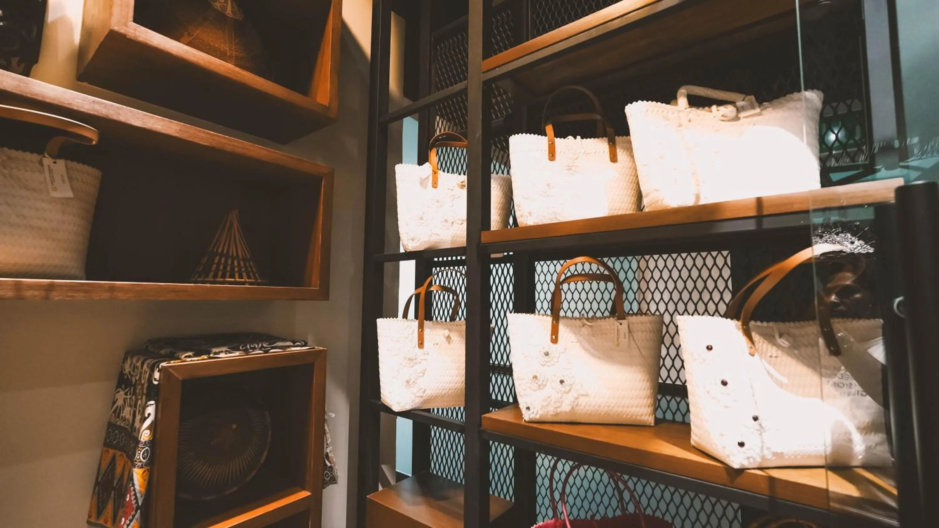 Decorative detail in East Riverine Boutique Hotel