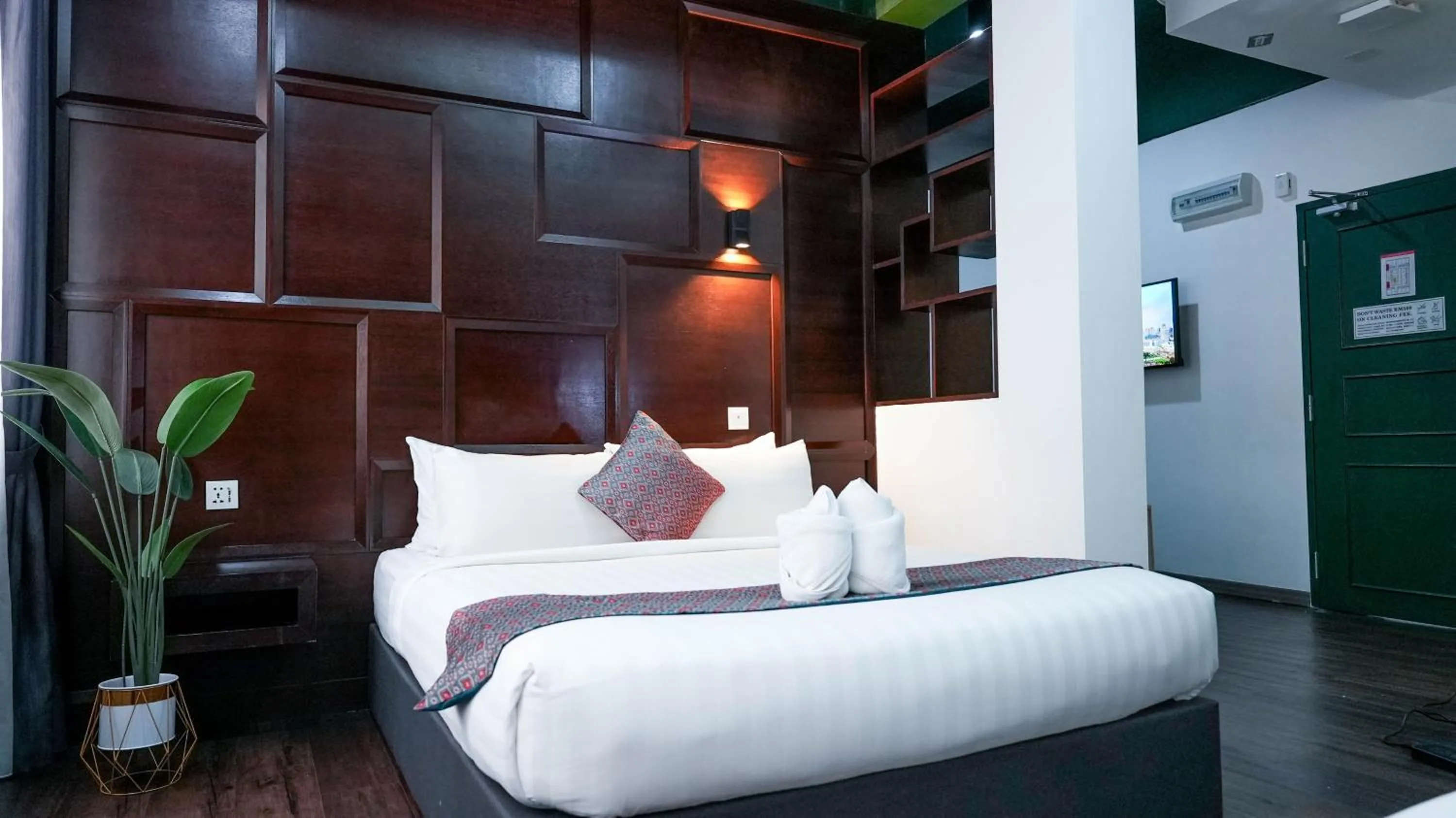 Bed in East Riverine Boutique Hotel