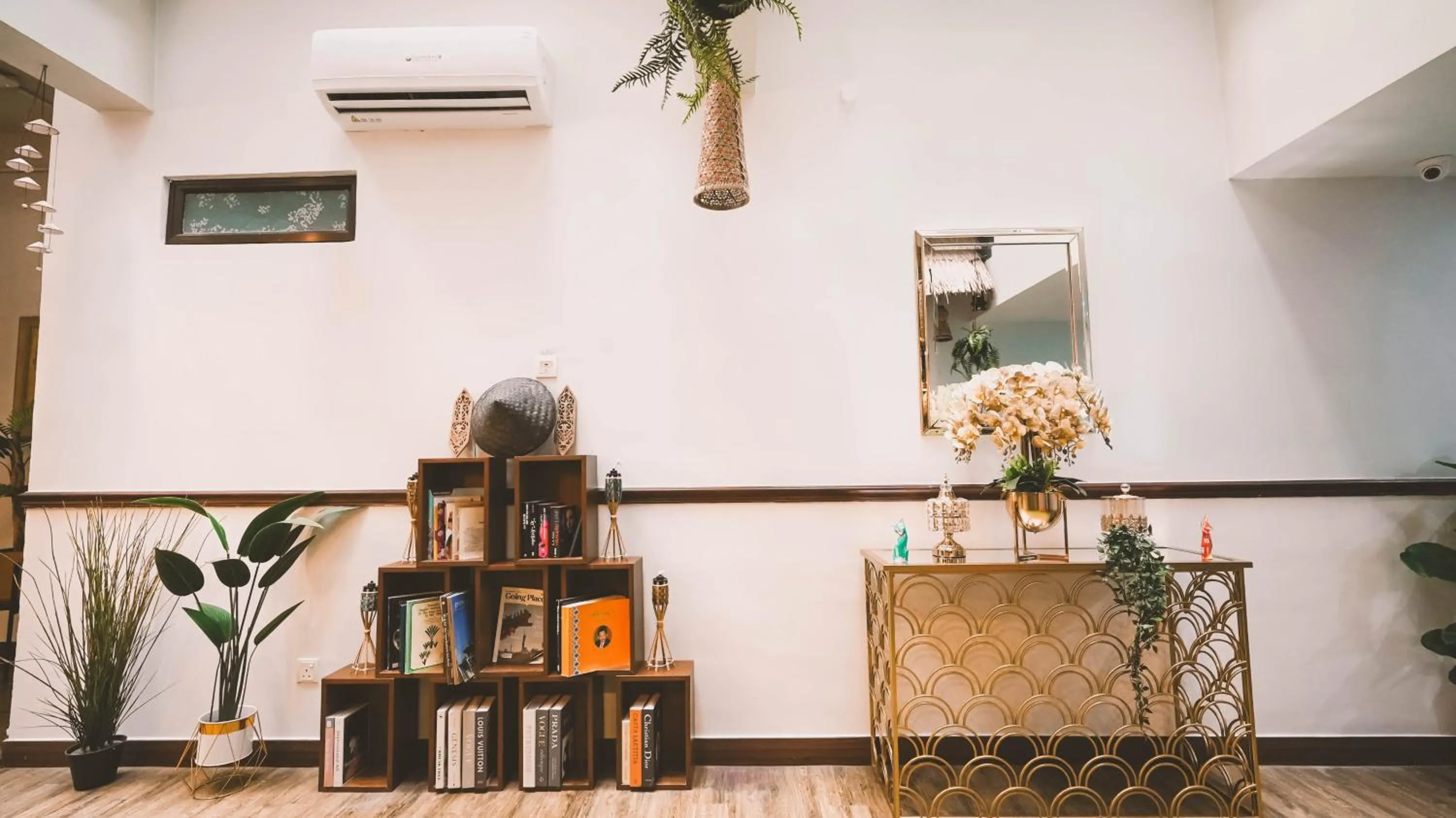 Decorative detail in East Riverine Boutique Hotel