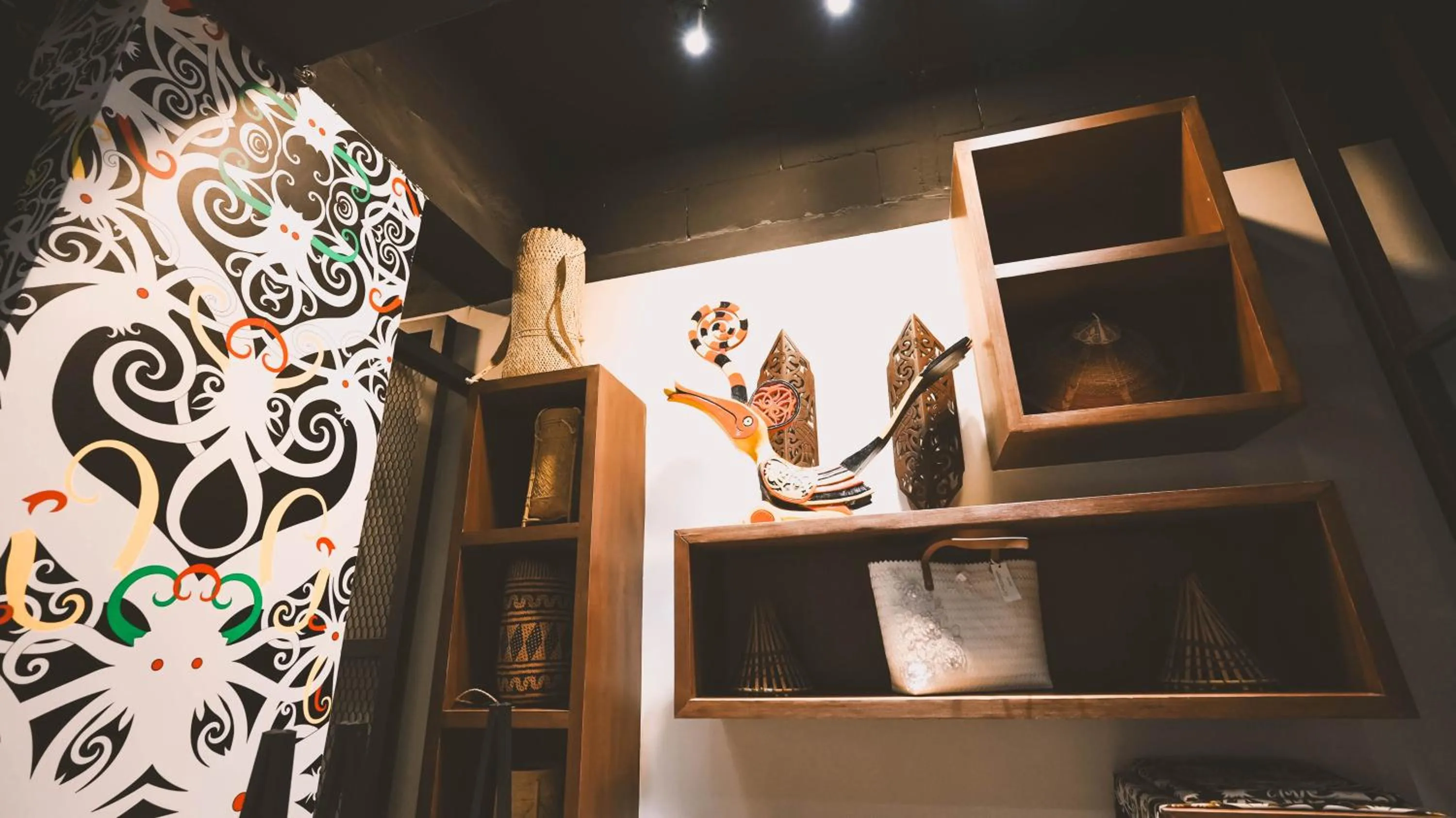 Decorative detail in East Riverine Boutique Hotel