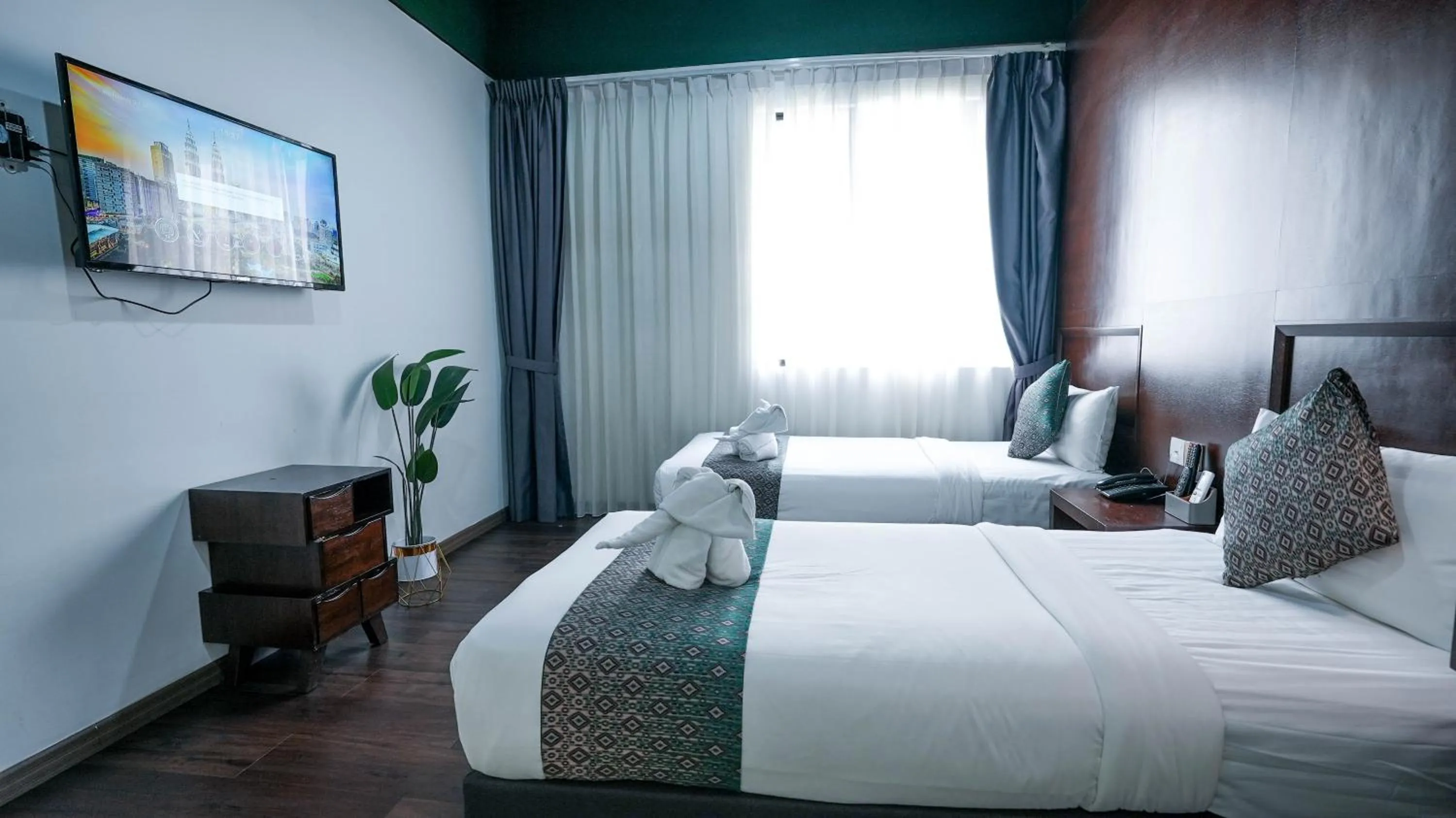 Bed in East Riverine Boutique Hotel