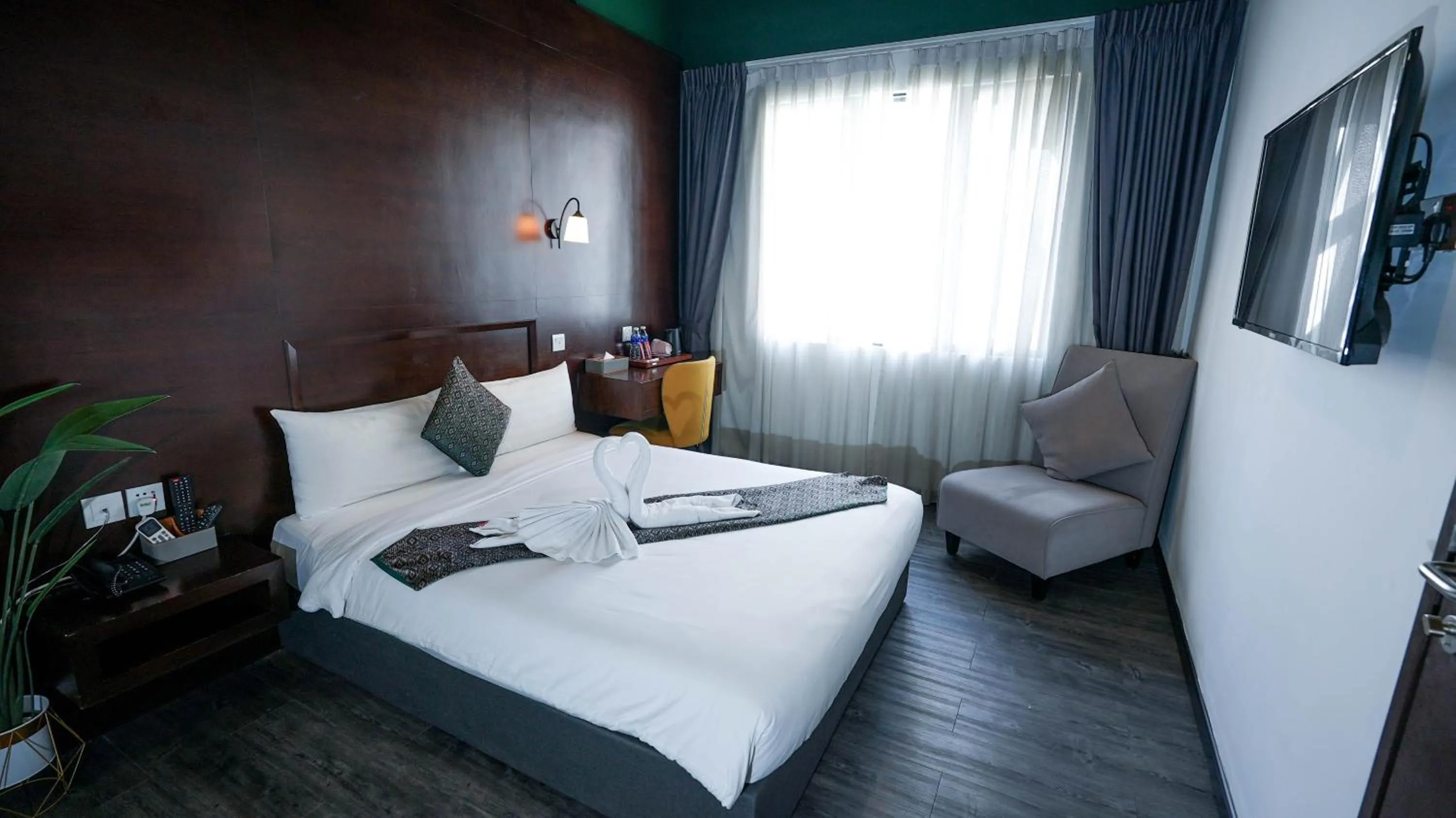 Bed in East Riverine Boutique Hotel