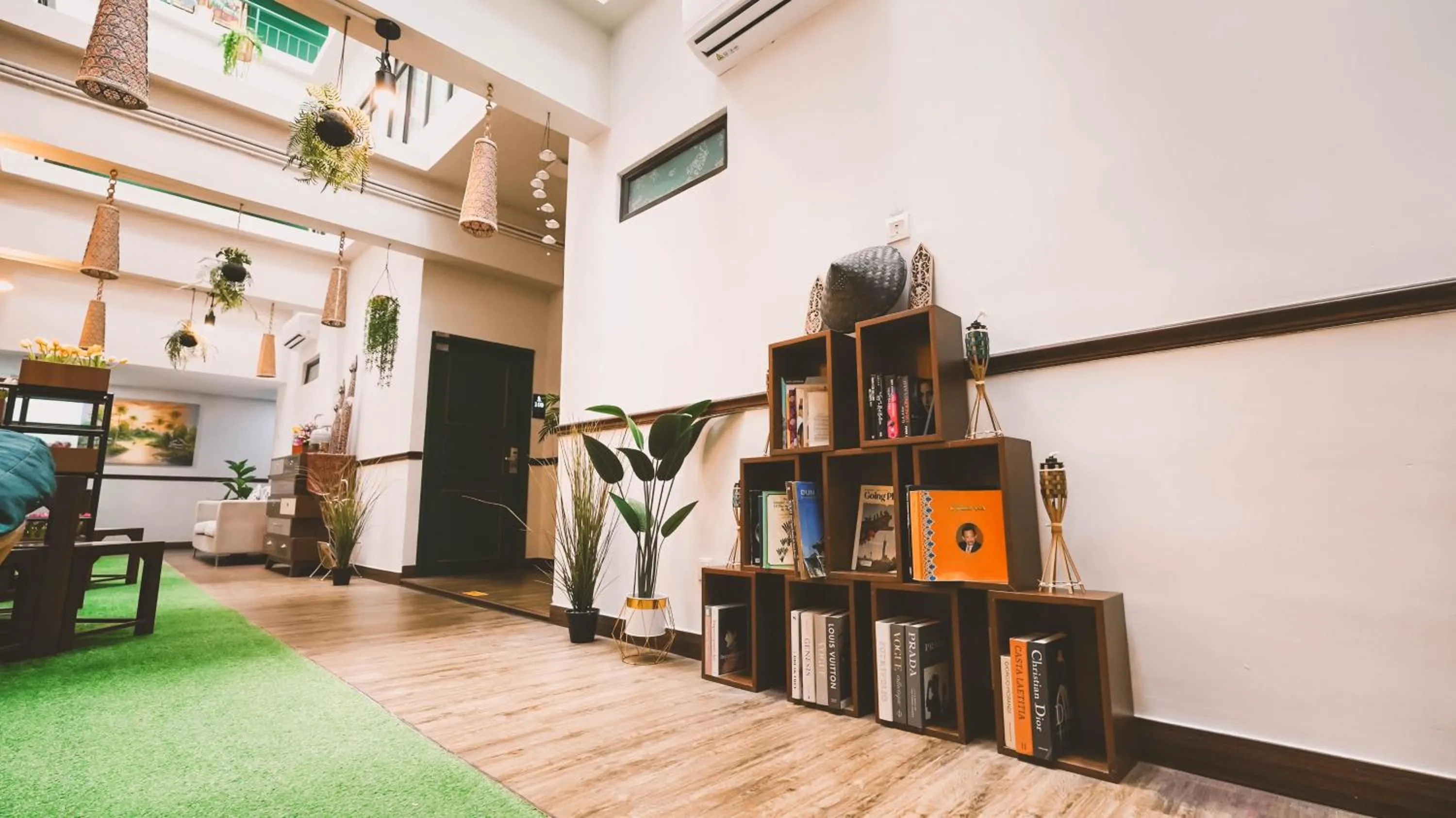 Seating area in East Riverine Boutique Hotel