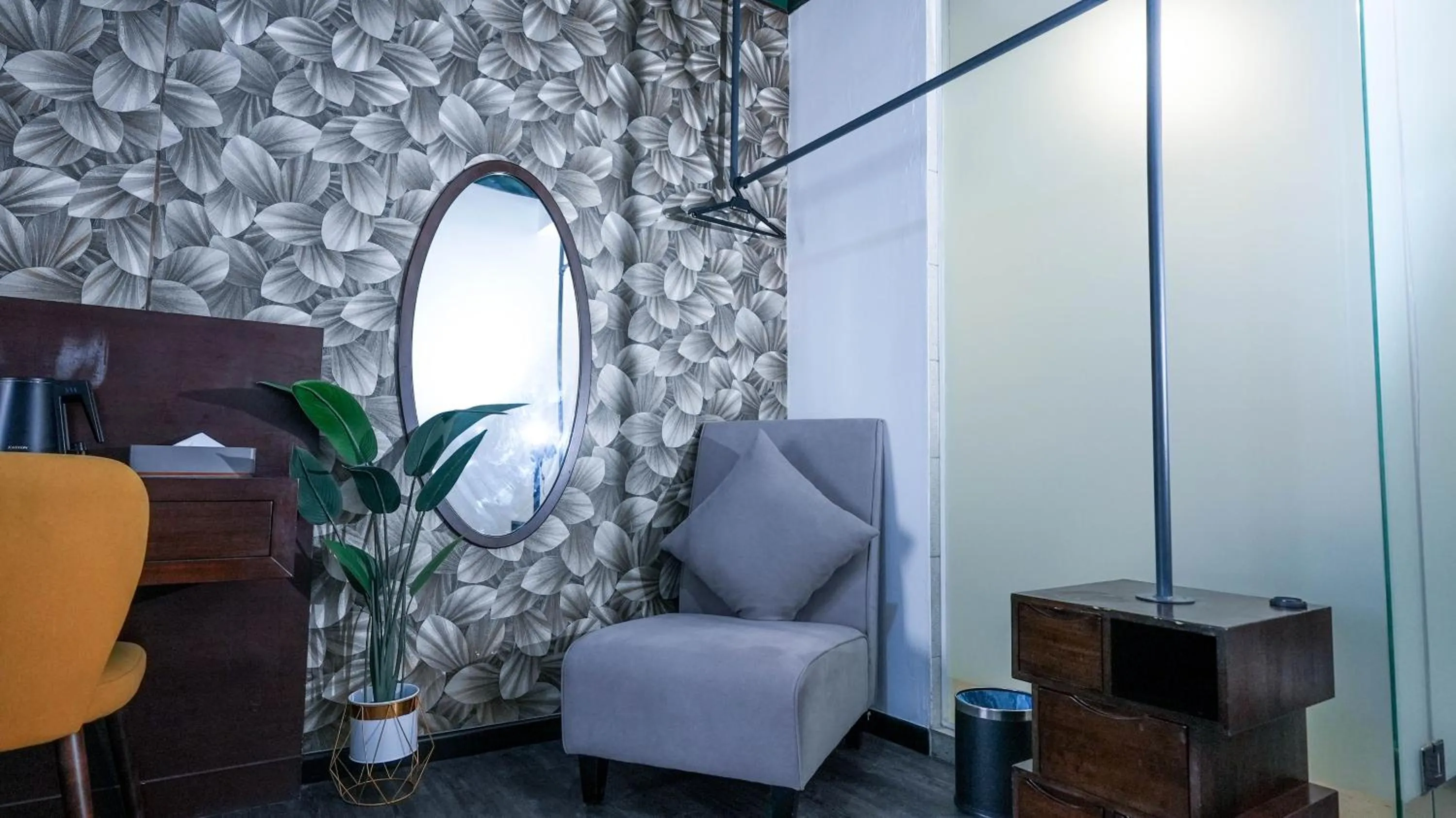 Seating area in East Riverine Boutique Hotel