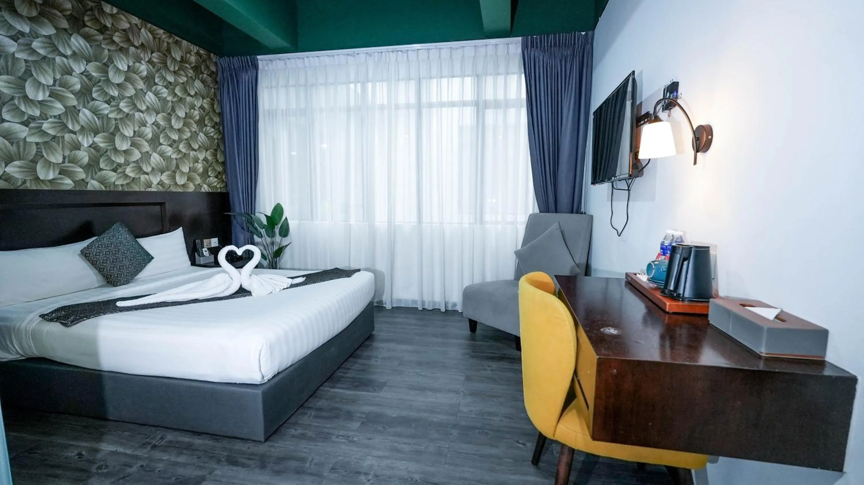 Bed in East Riverine Boutique Hotel