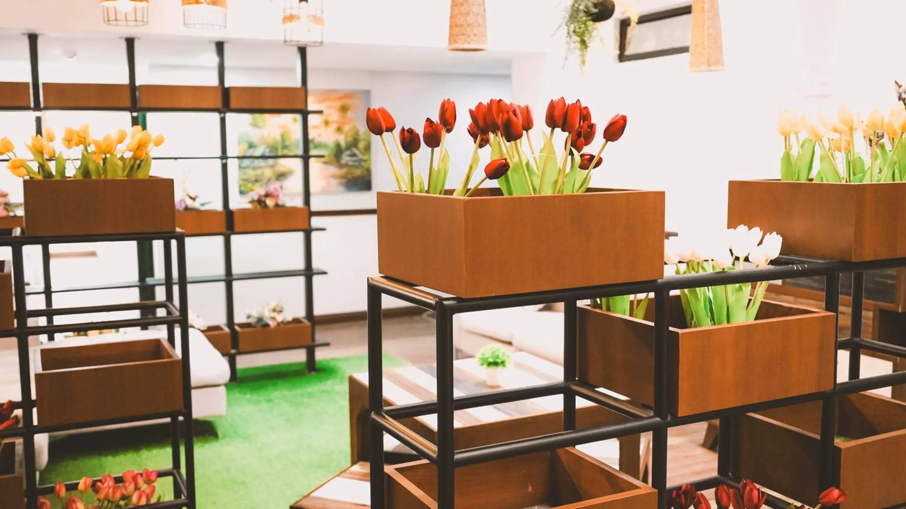 Decorative detail in East Riverine Boutique Hotel