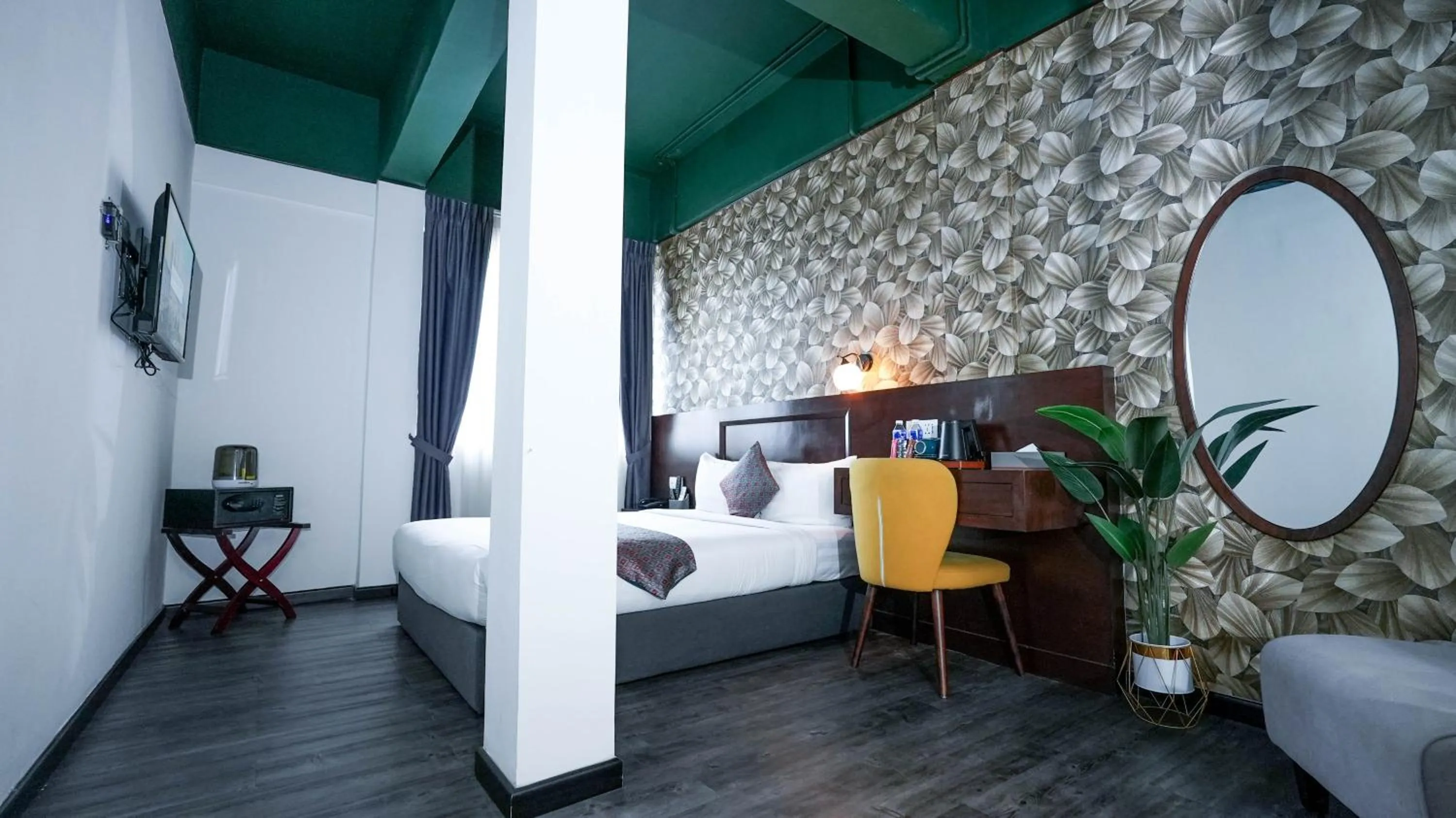 Bed in East Riverine Boutique Hotel