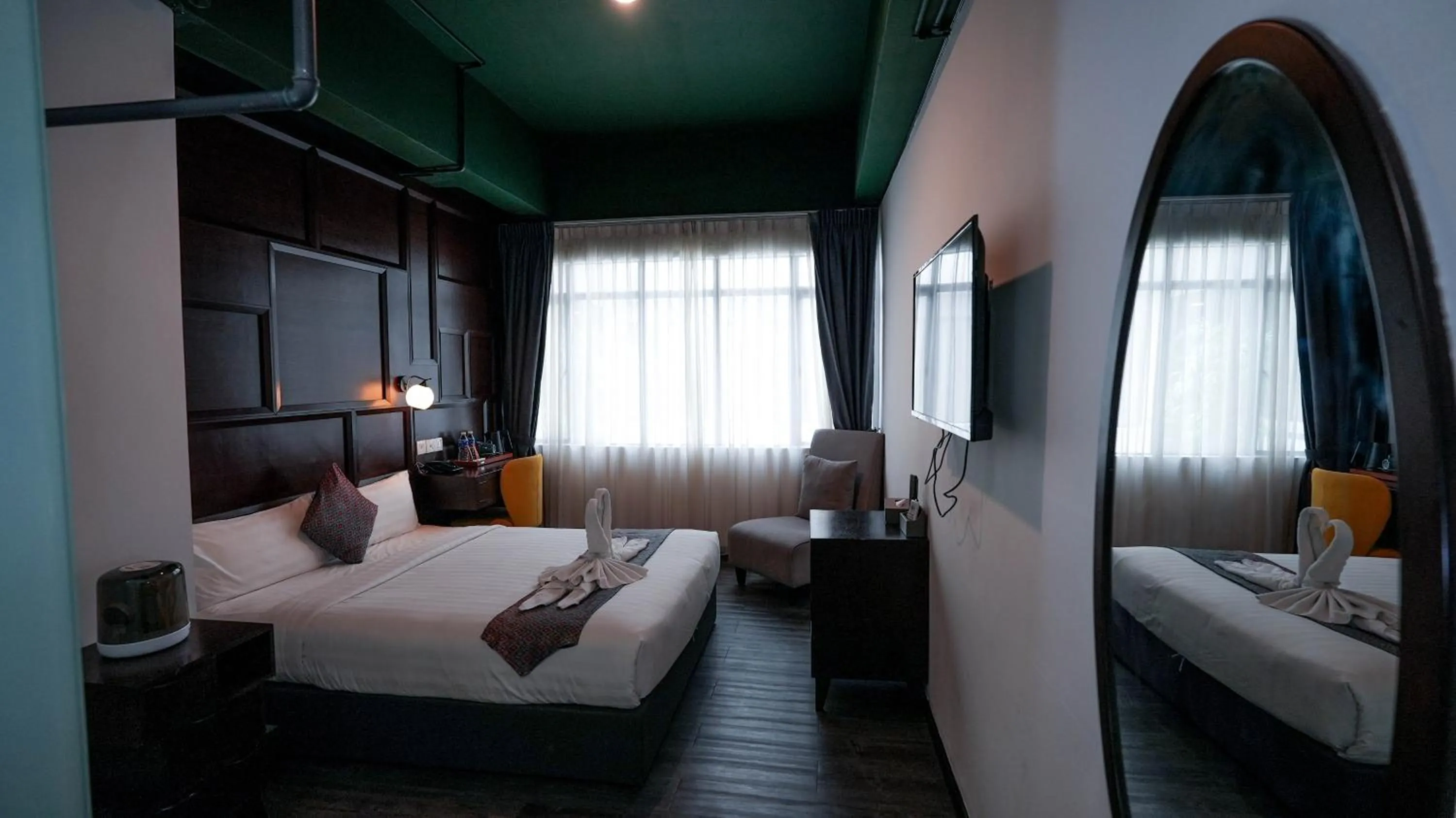 Bed in East Riverine Boutique Hotel