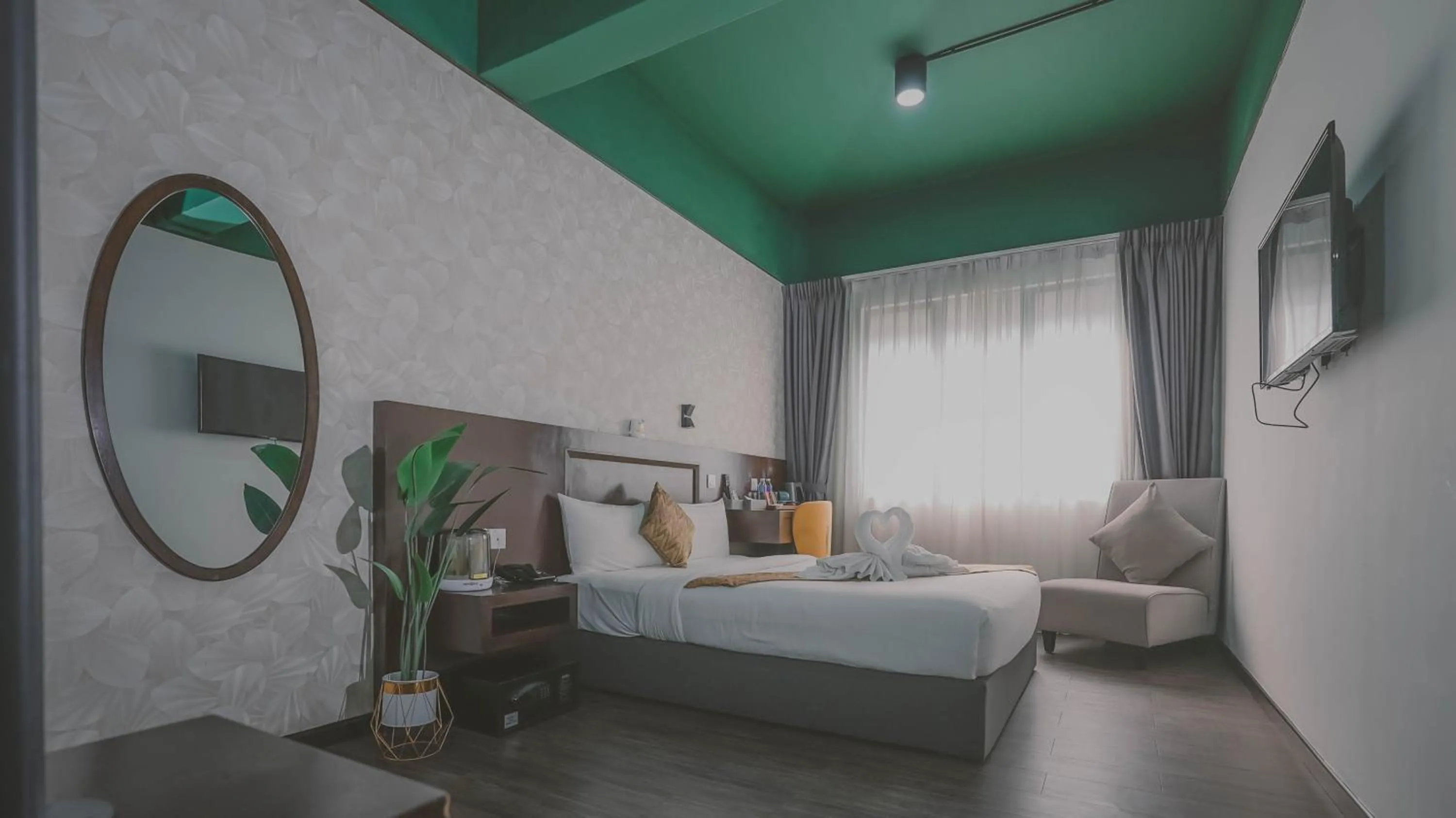 Bed in East Riverine Boutique Hotel