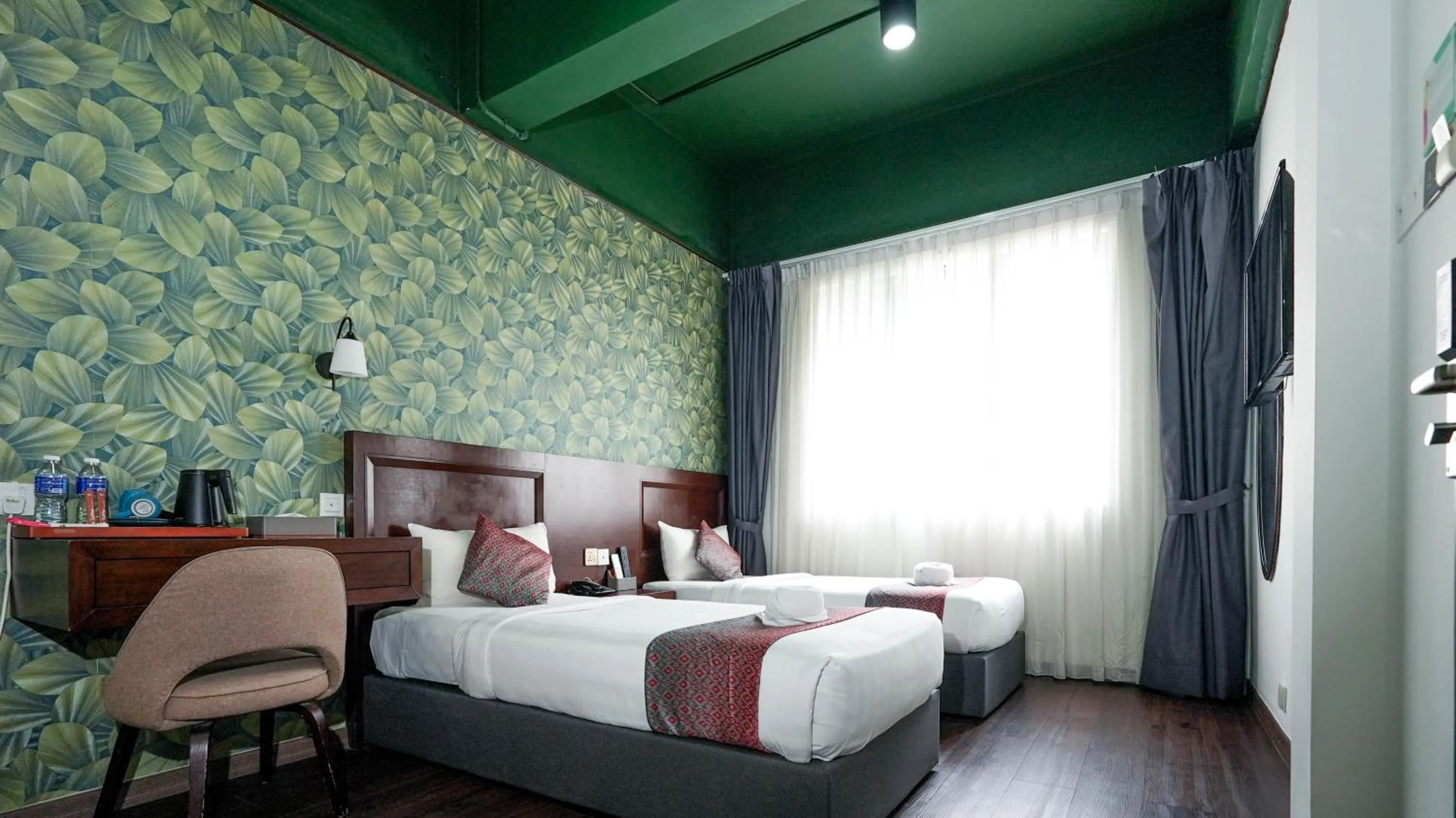 Bed in East Riverine Boutique Hotel