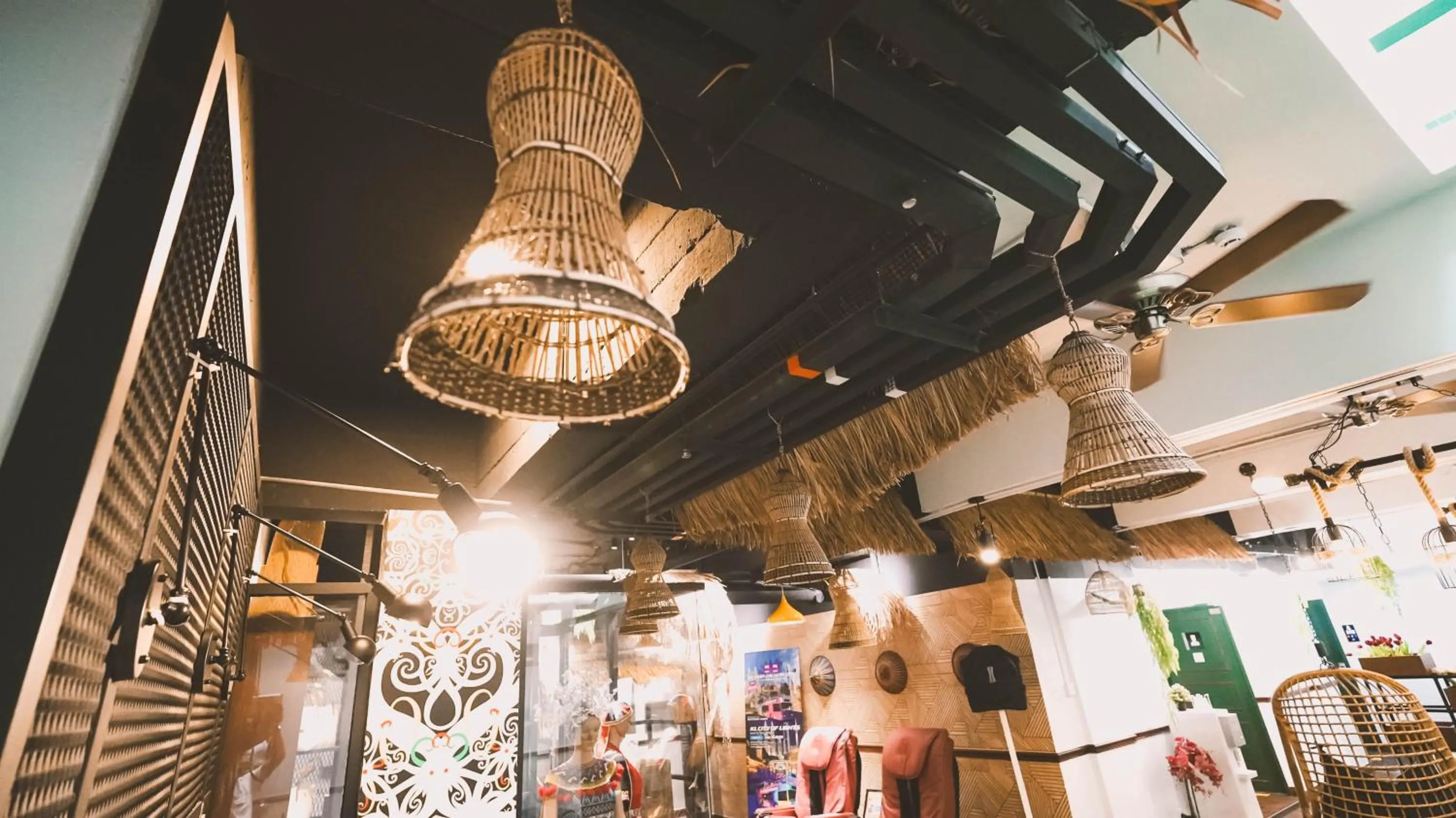 Decorative detail in East Riverine Boutique Hotel