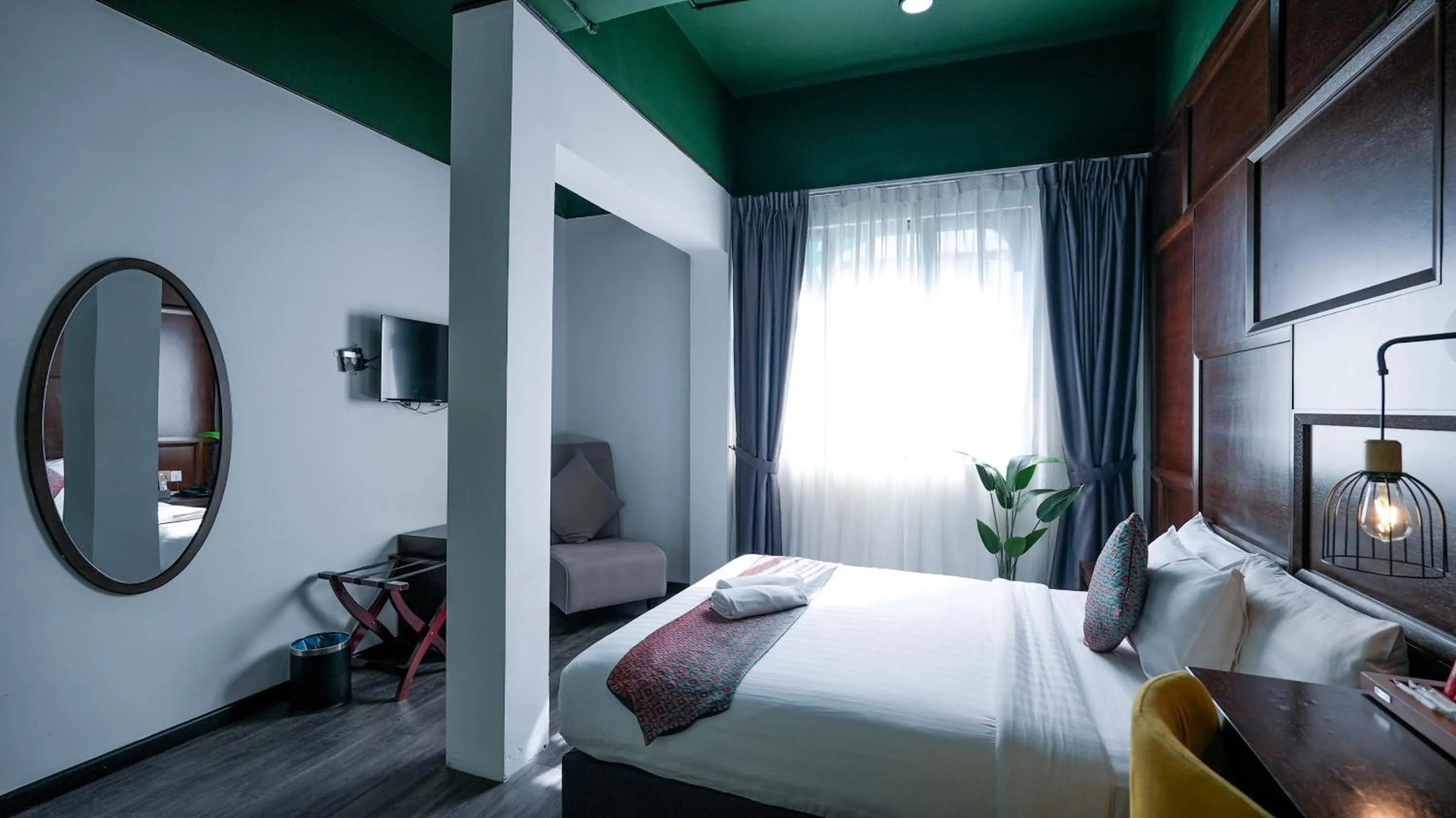 Bed in East Riverine Boutique Hotel