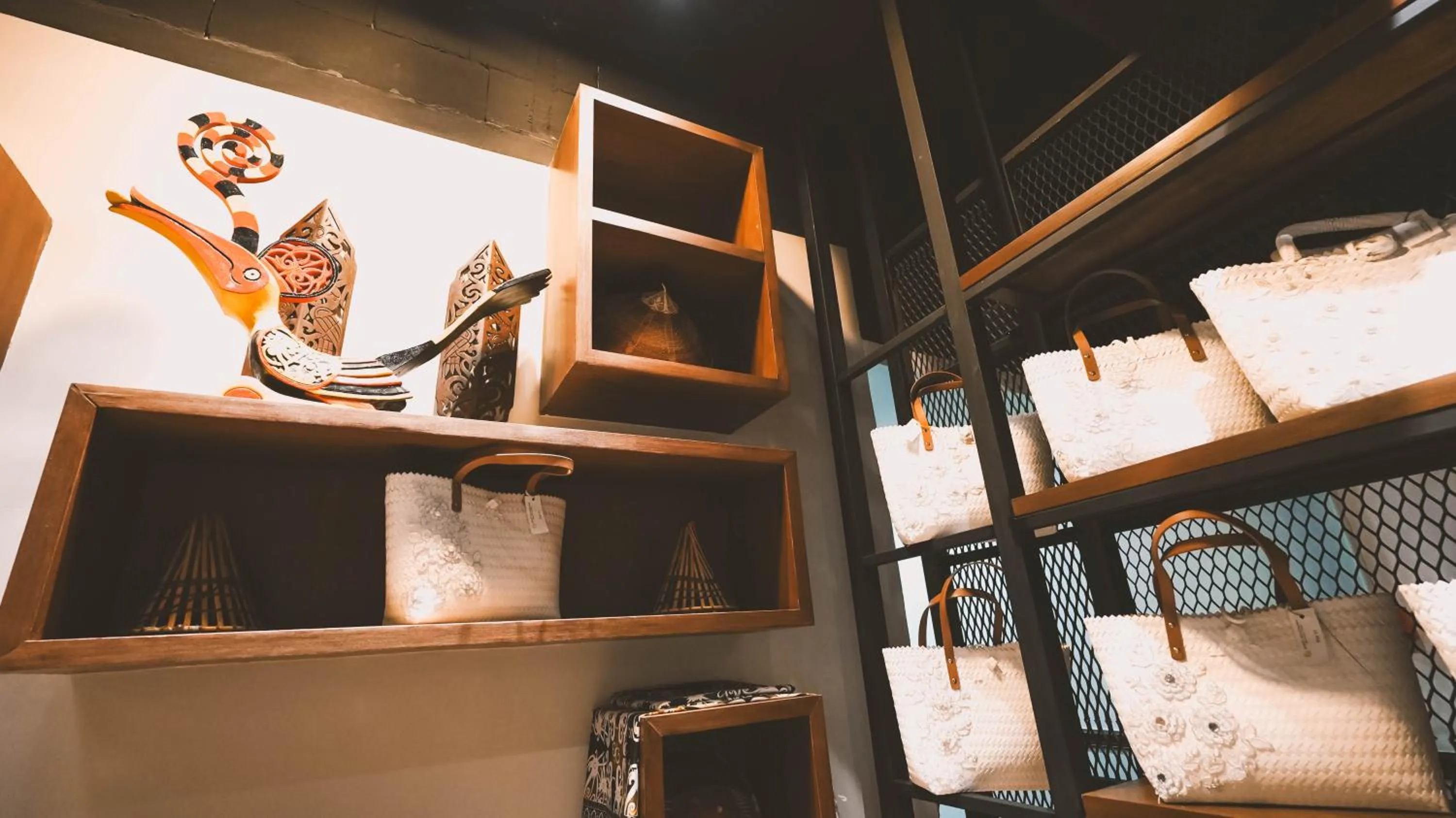 Decorative detail in East Riverine Boutique Hotel