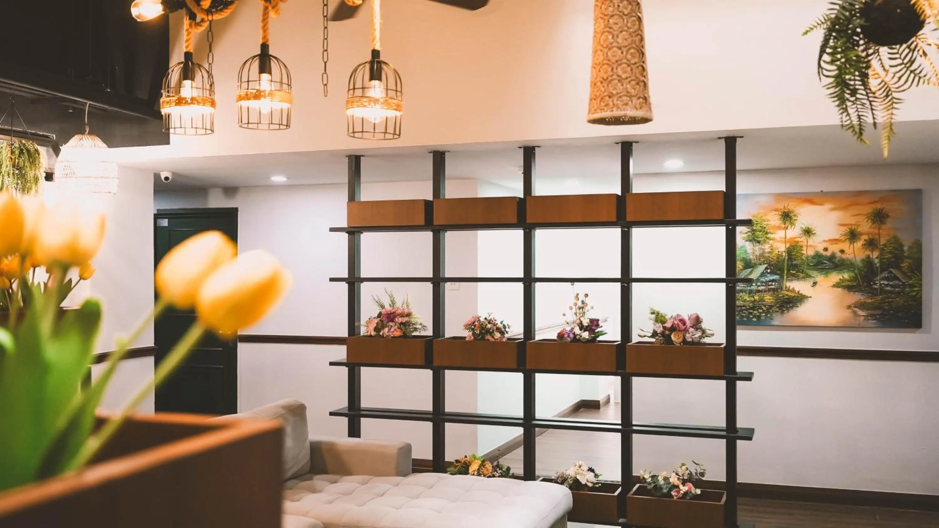 Decorative detail in East Riverine Boutique Hotel