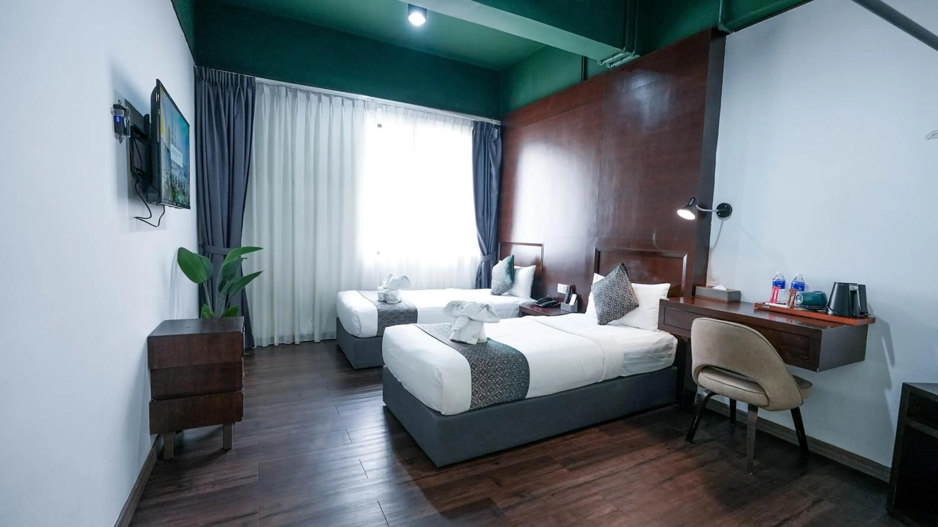 Bed in East Riverine Boutique Hotel