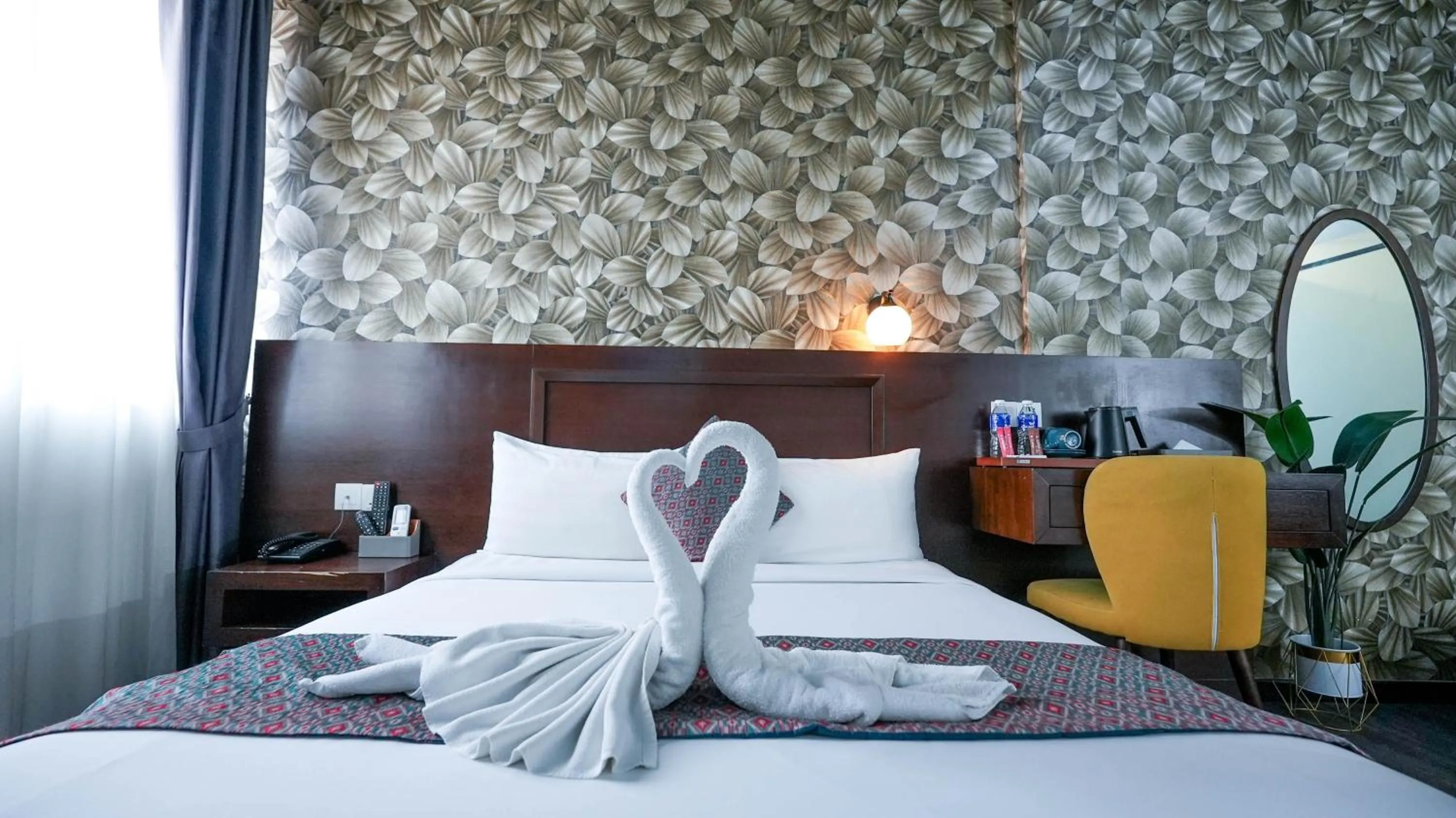 Bed in East Riverine Boutique Hotel