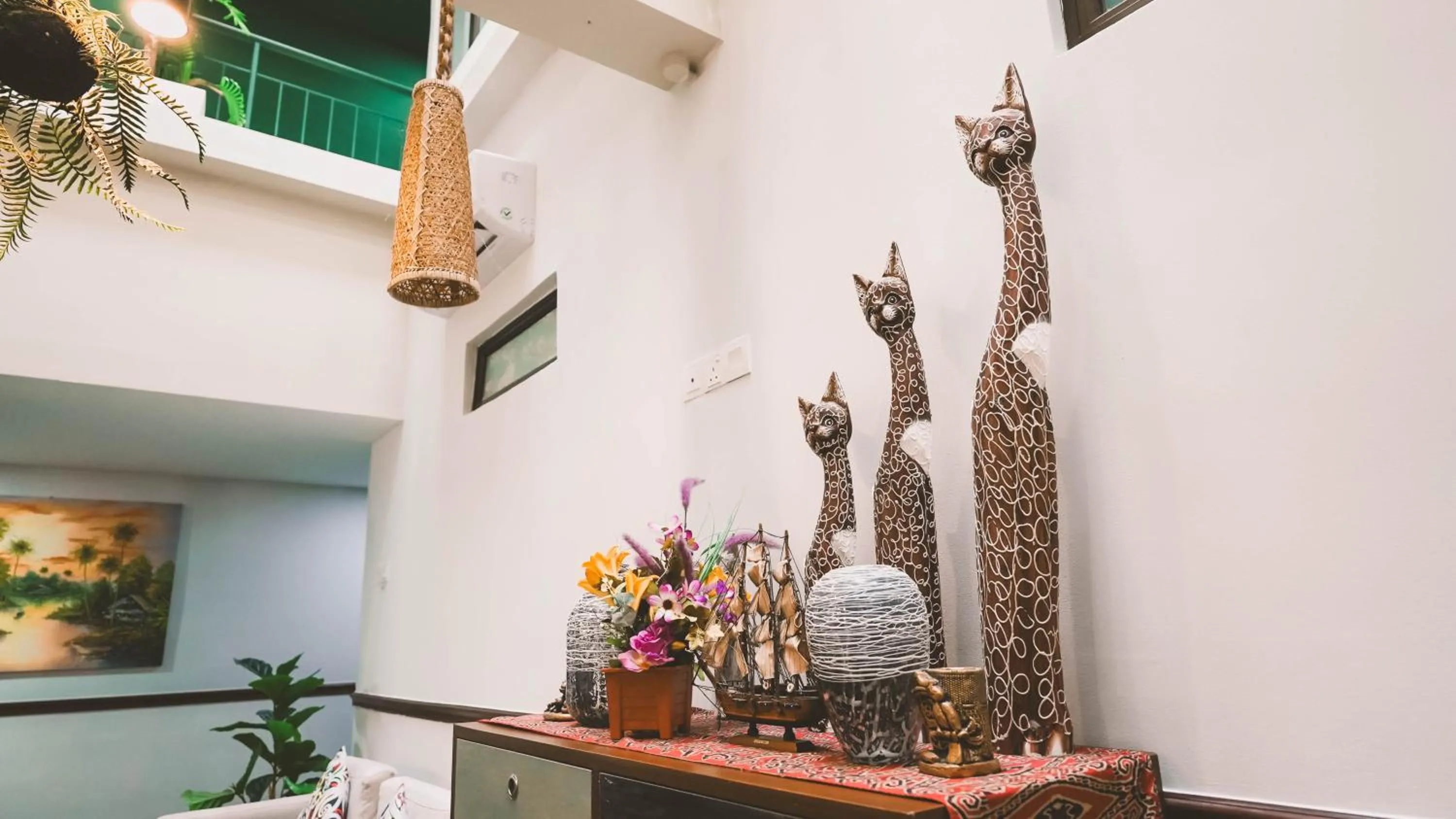 Decorative detail in East Riverine Boutique Hotel