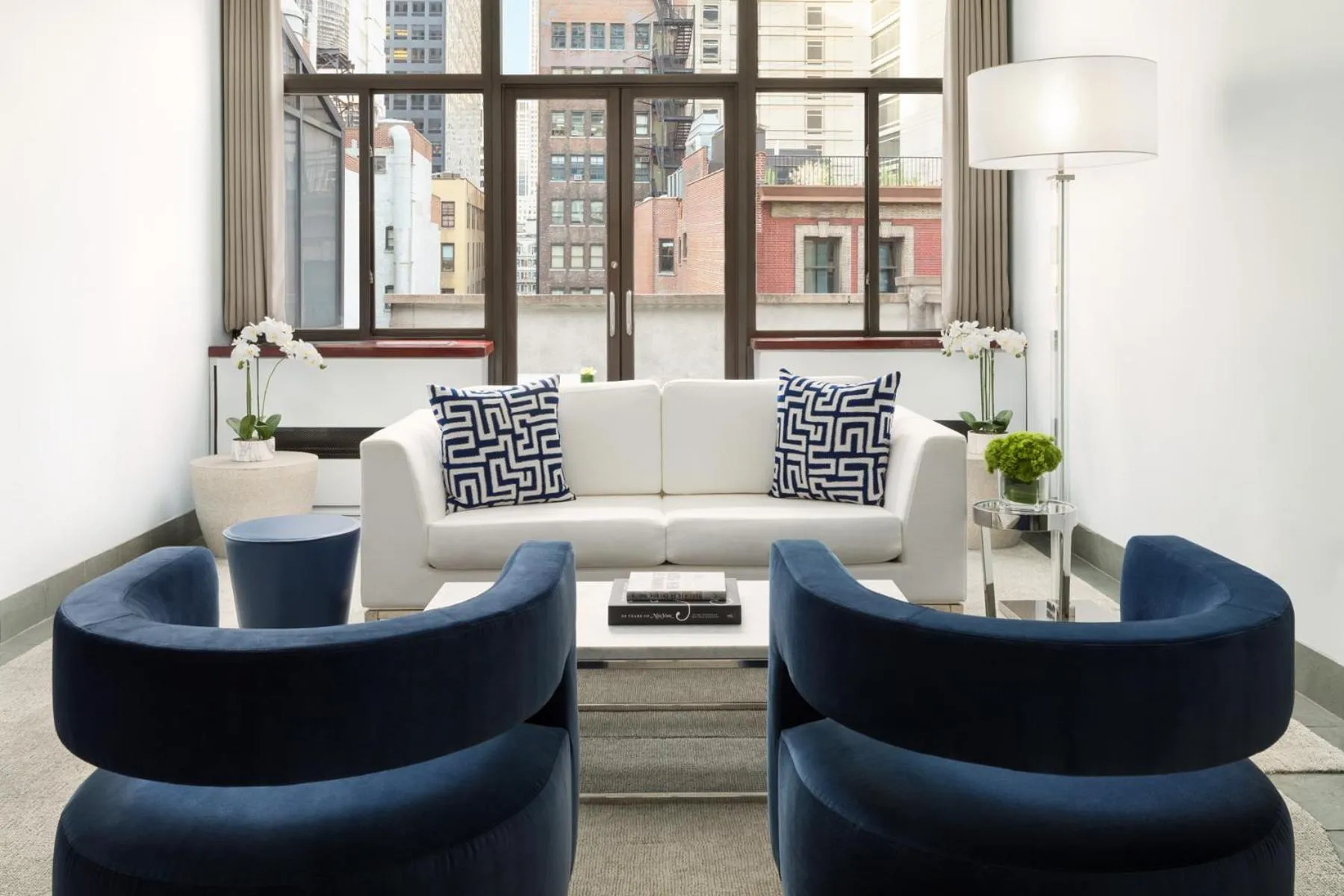 Living room in Royalton New York